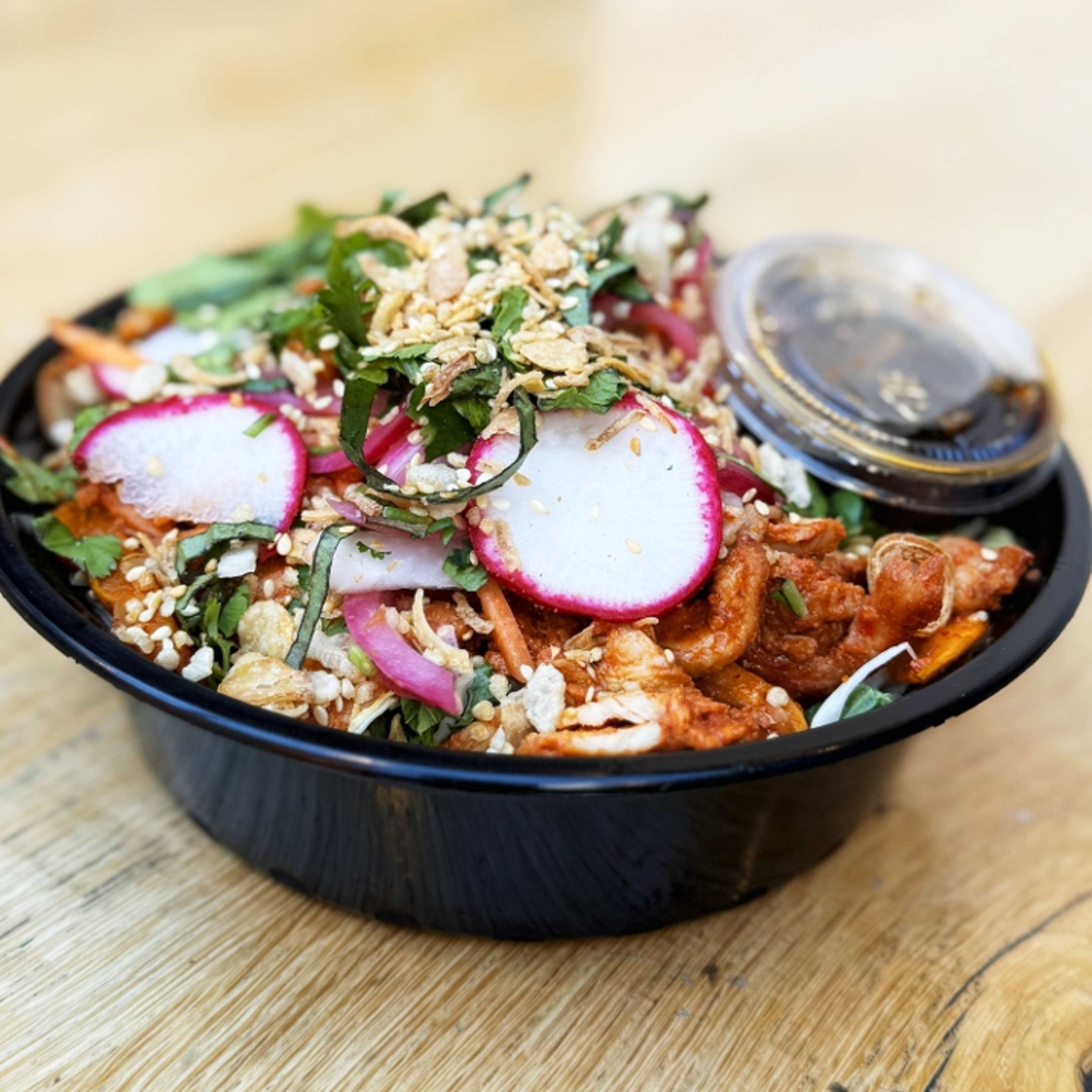 Gochujang Chicken Salad.