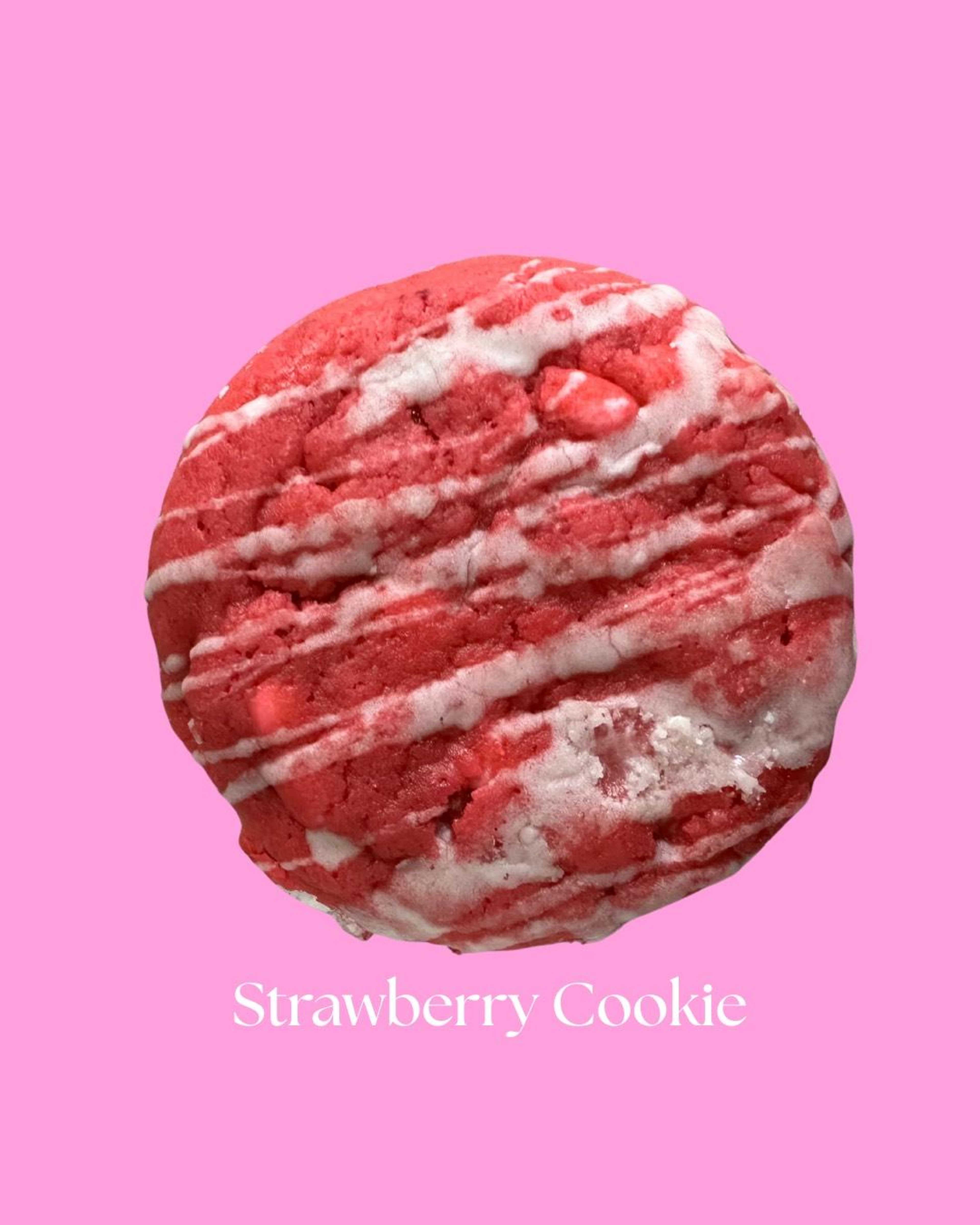 Housemade Strawberry Cookie.