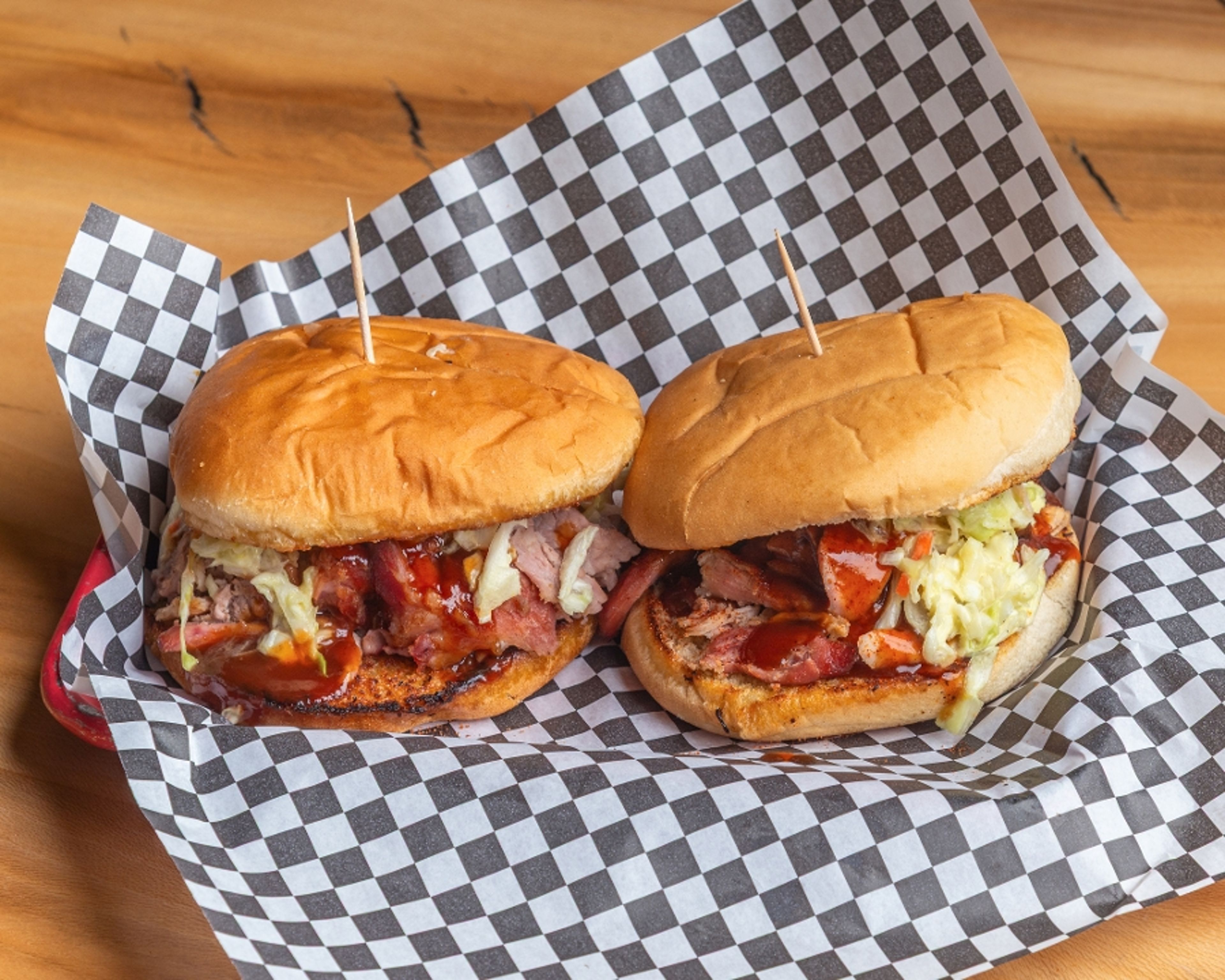 2 Pork Sandwich Special.