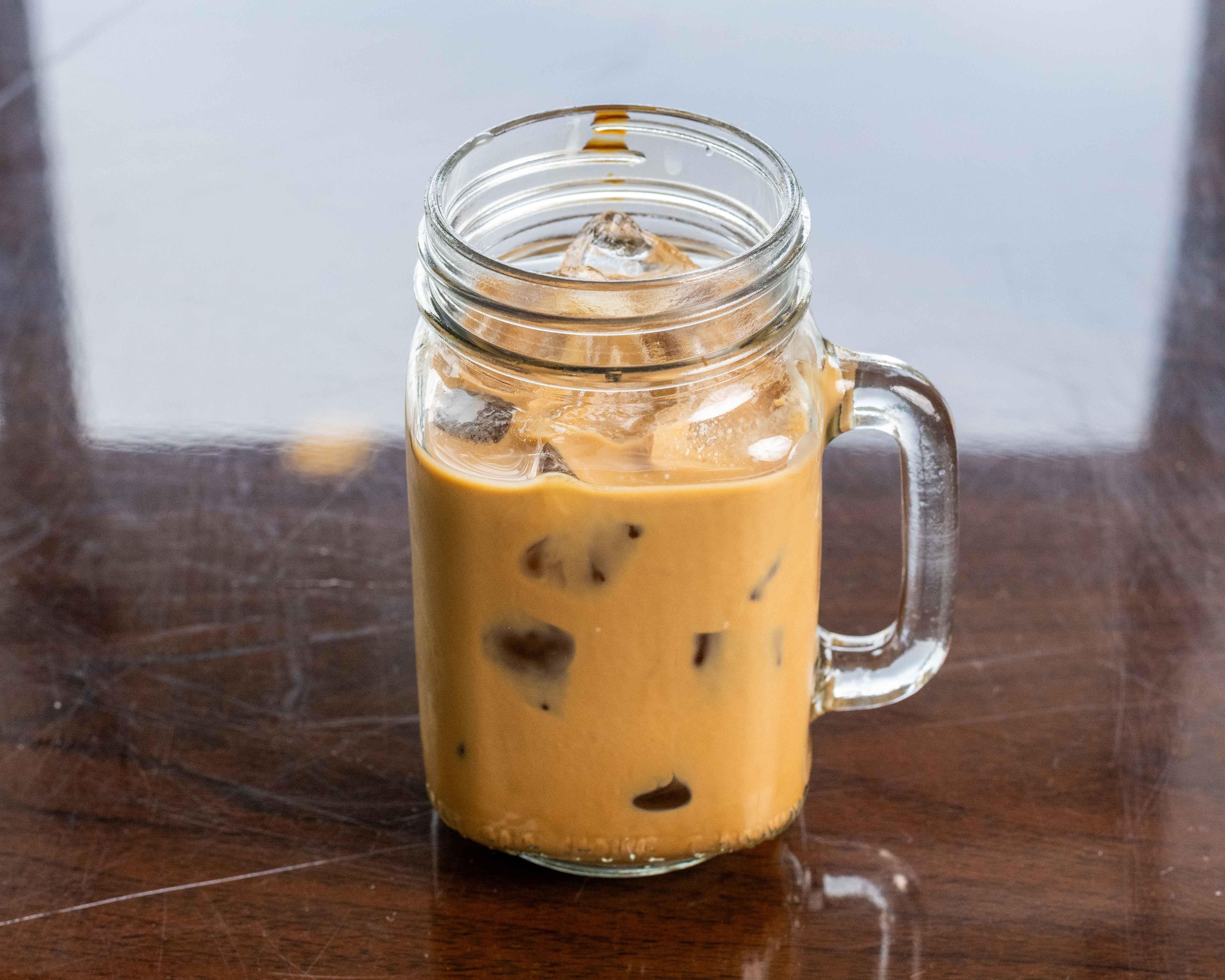 B1. Espresso Black Coffee with Condensed Milk.