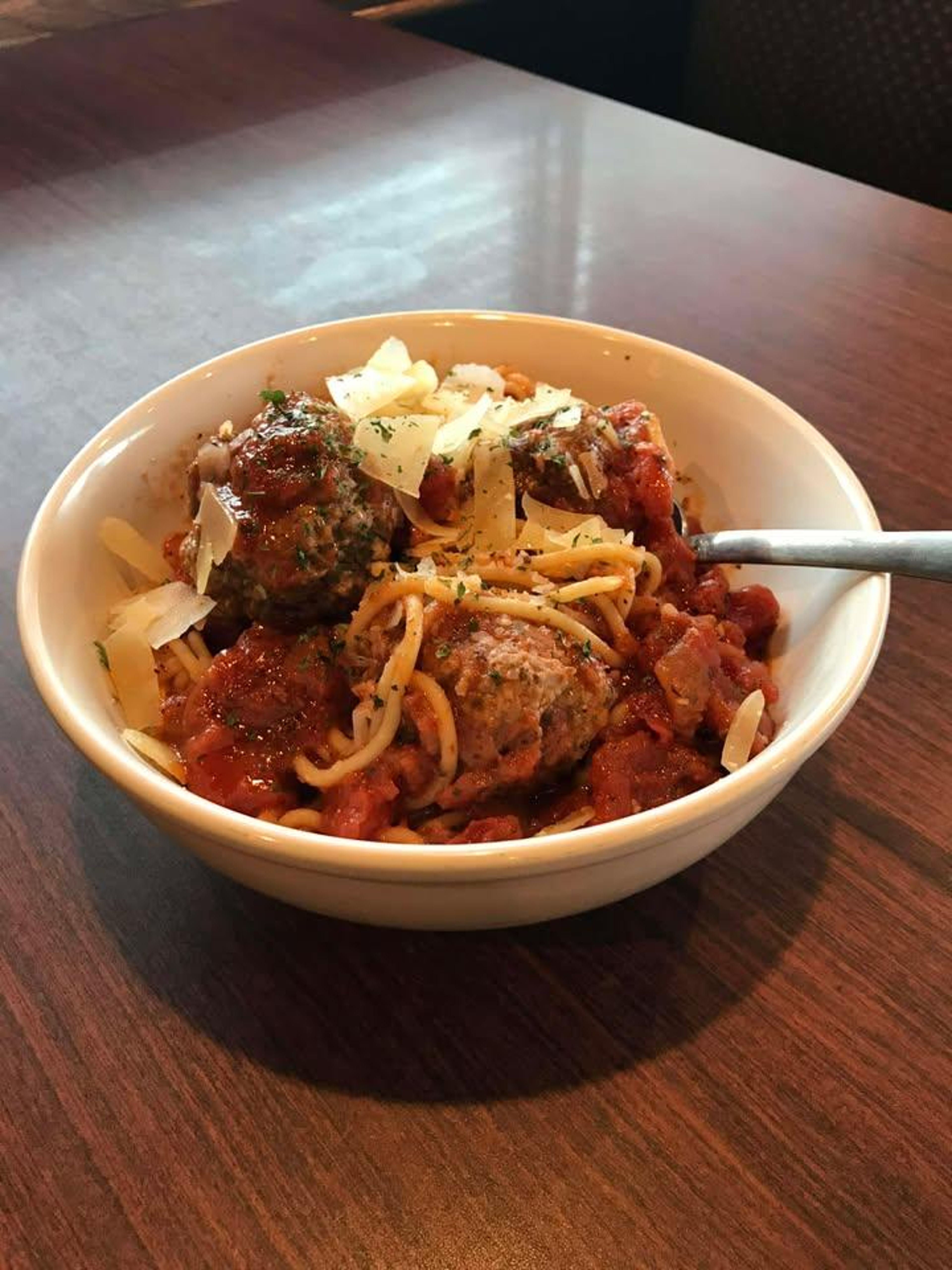 Spaghetti Meatball Special.