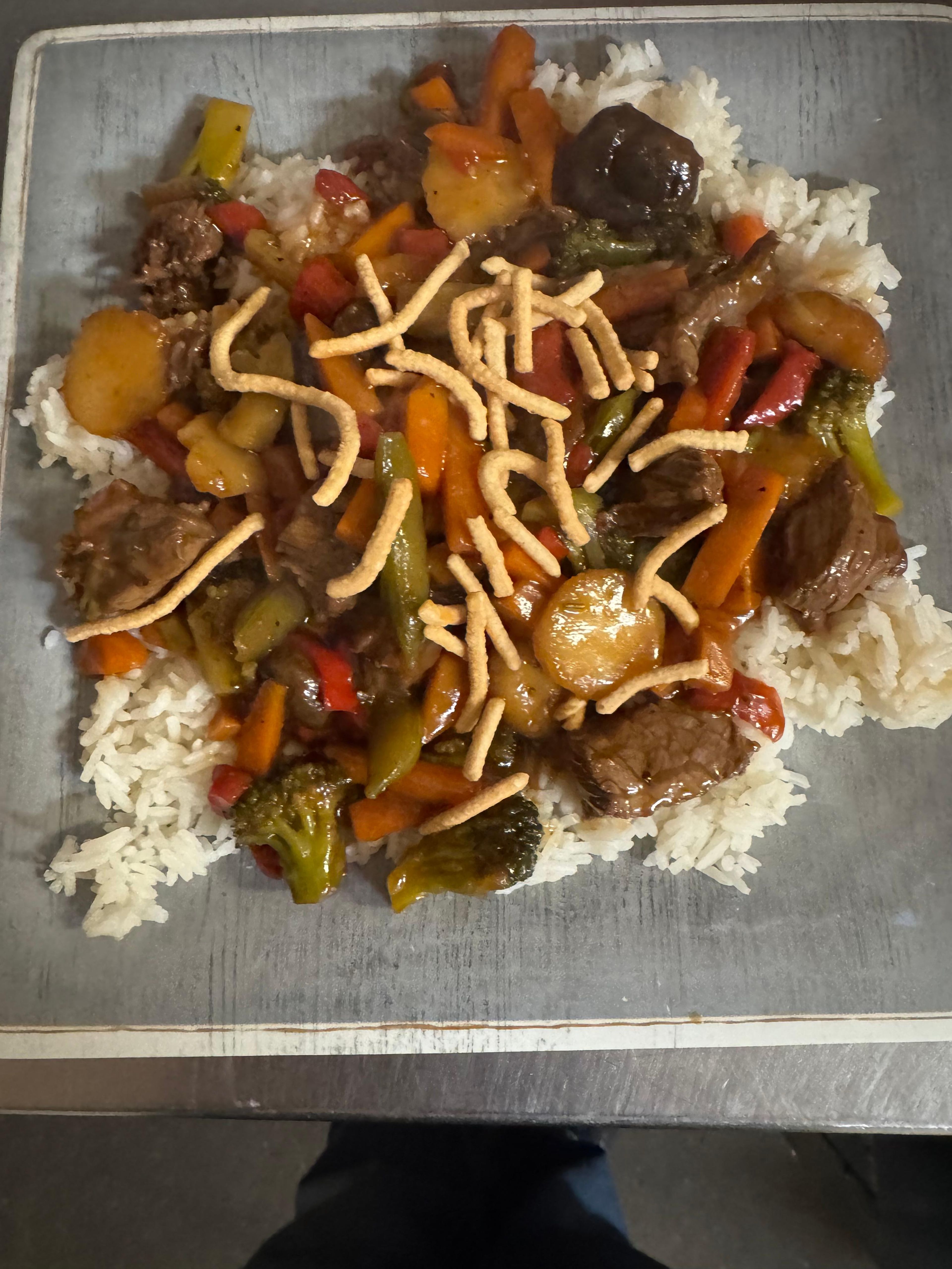 Beef Stir Fry.
