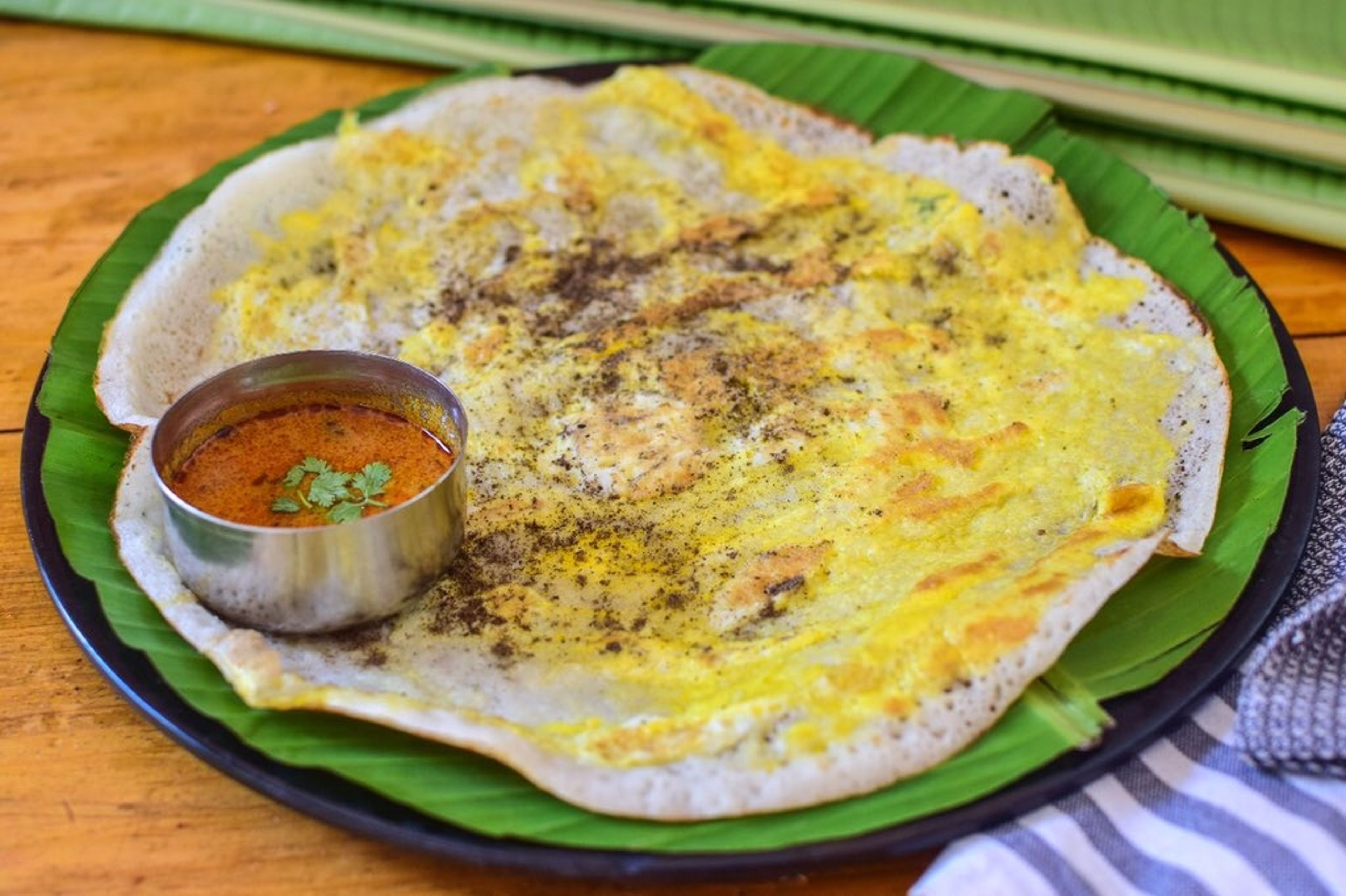 Egg Dosa.