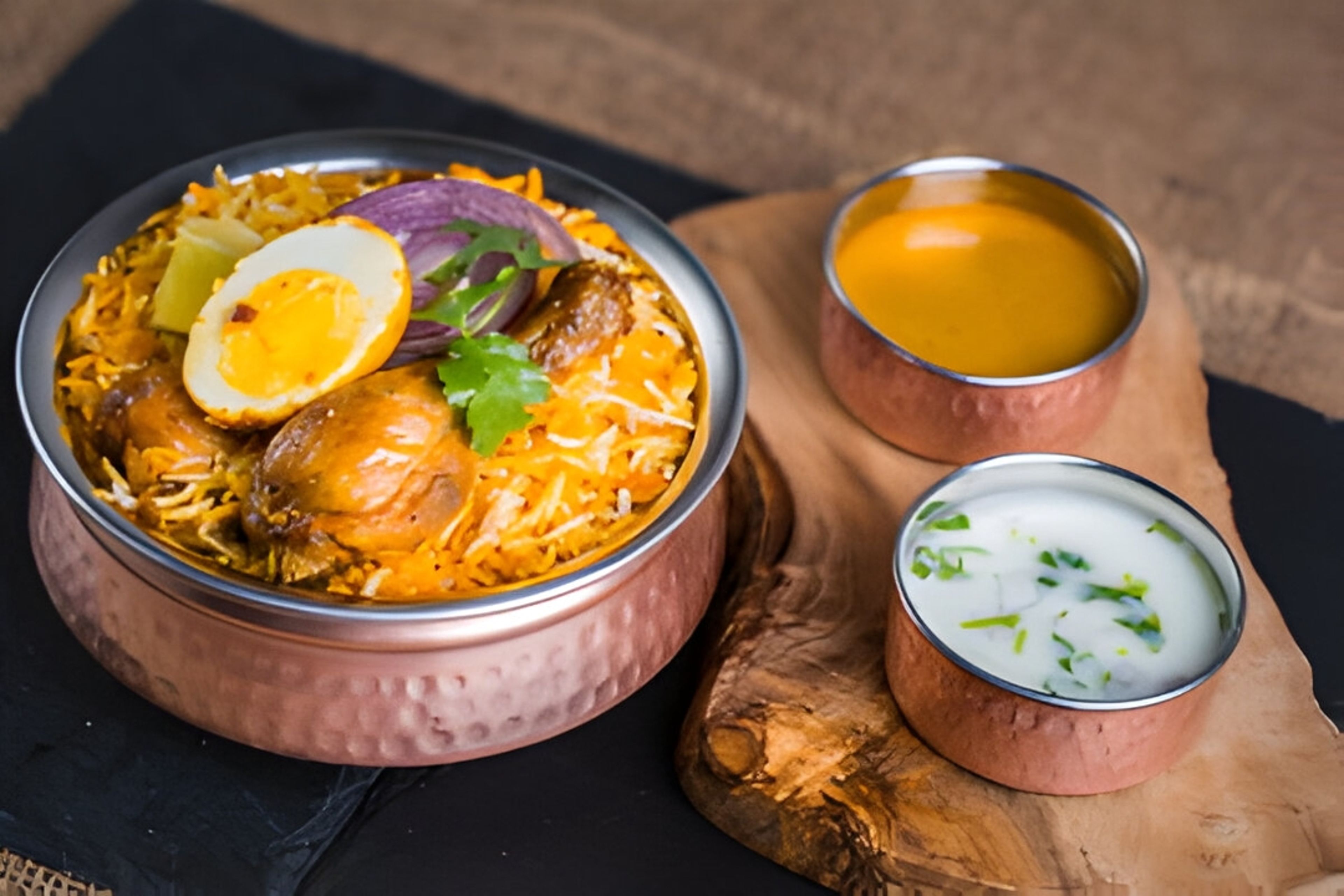 Chicken Dum Biryani.