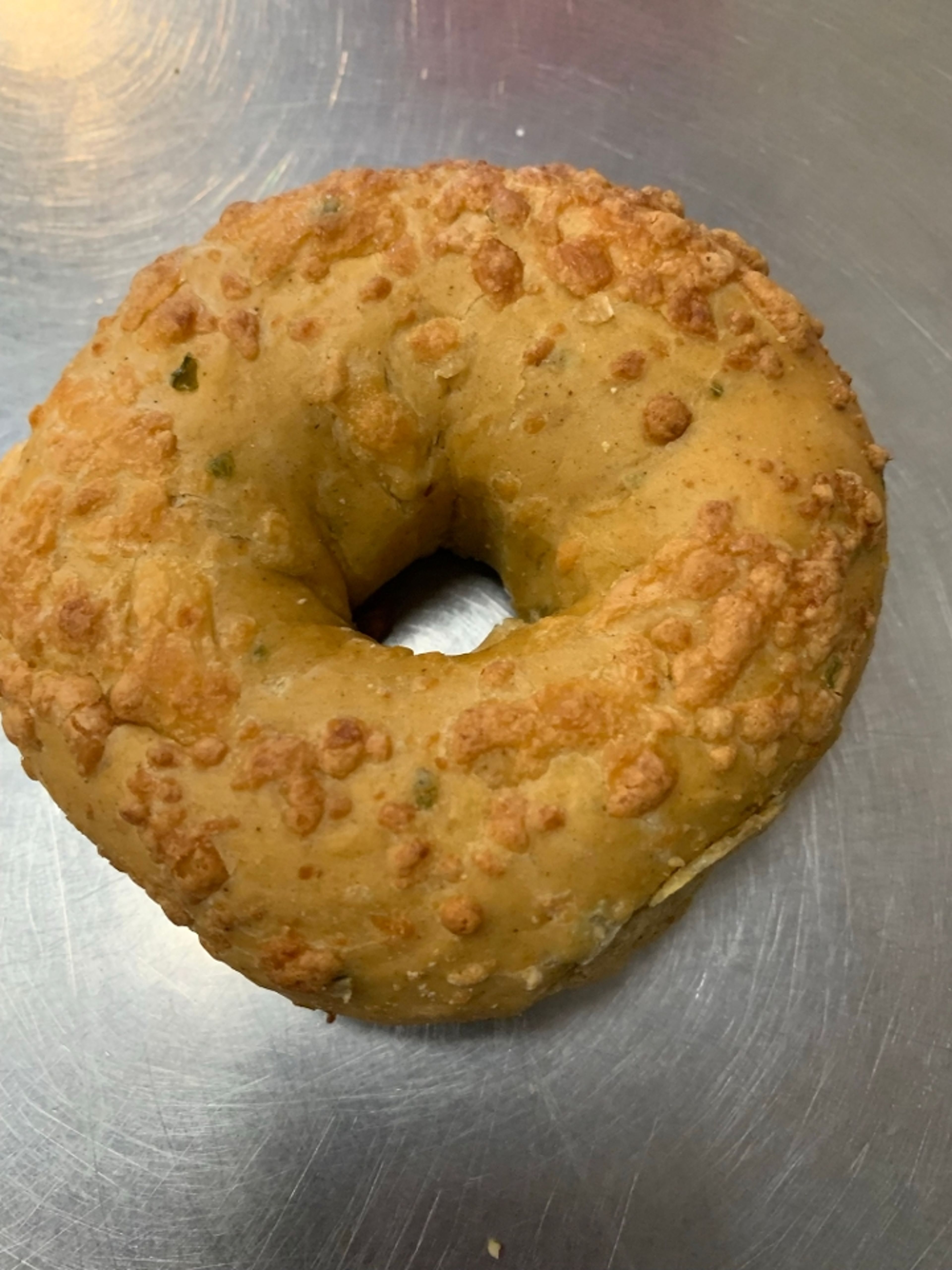 Jalapeno Cheddar Bagel.