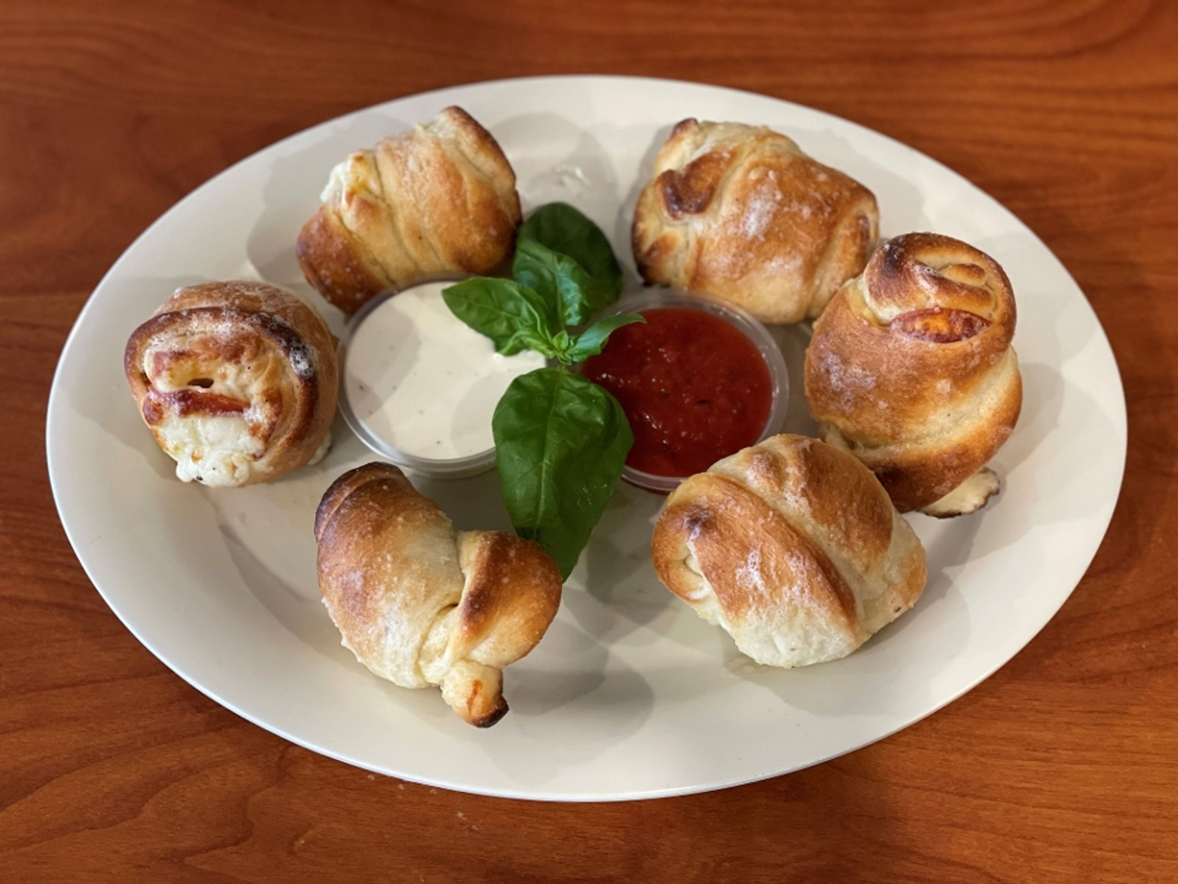 Pepperoni Cheese Knotts.