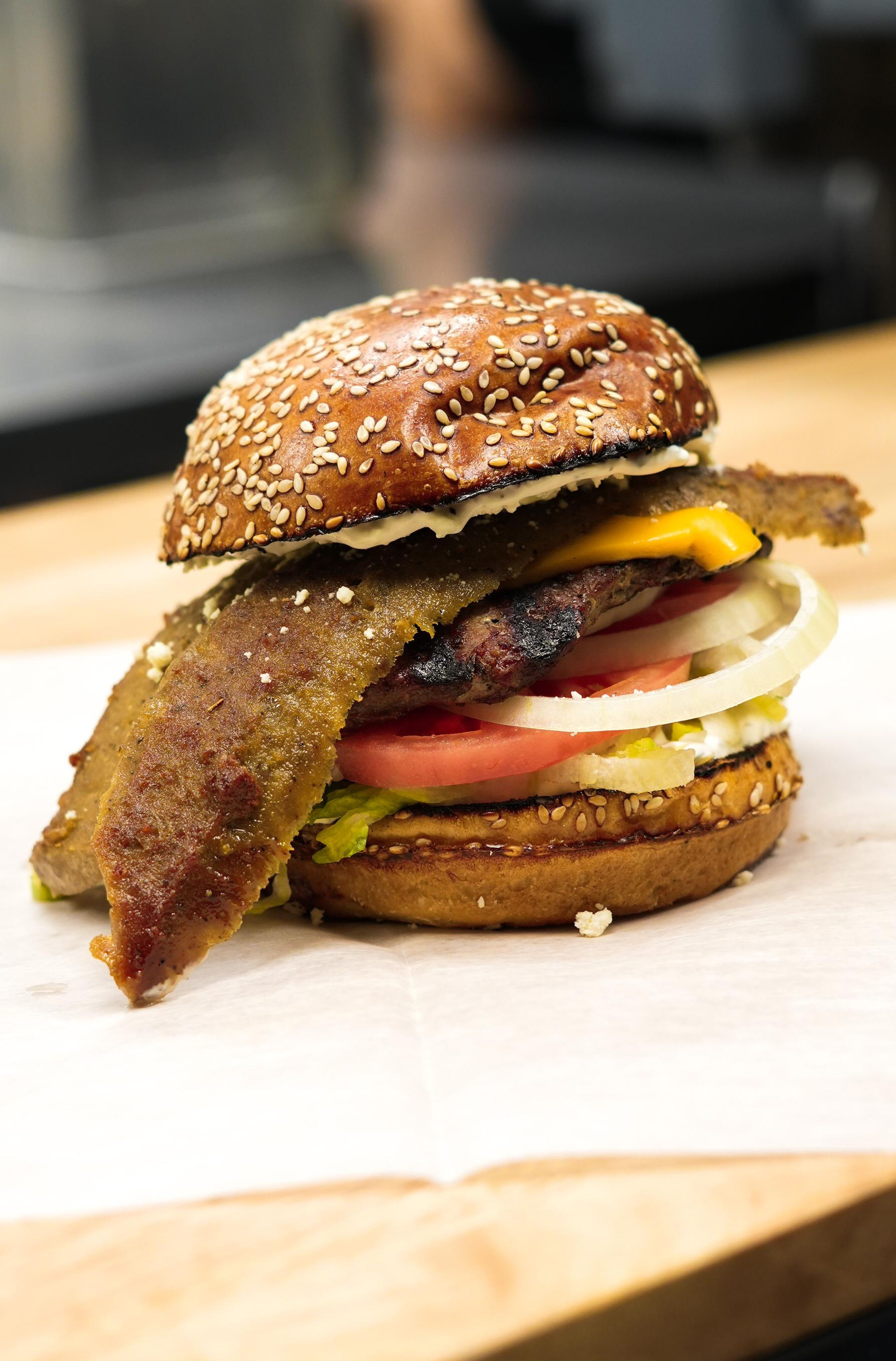 Sami’s Gyro Burger.