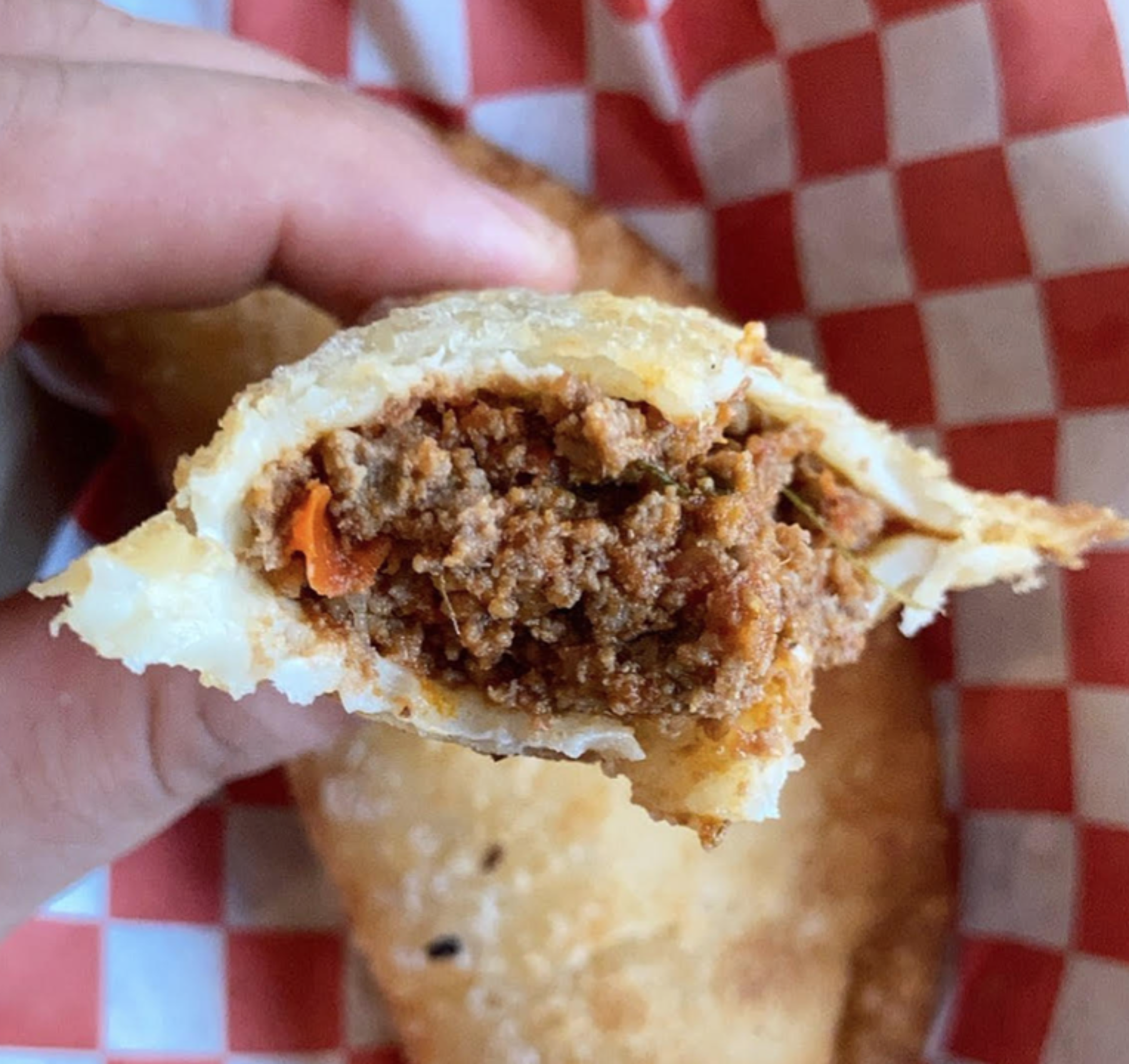 Ground Beef Empanada.