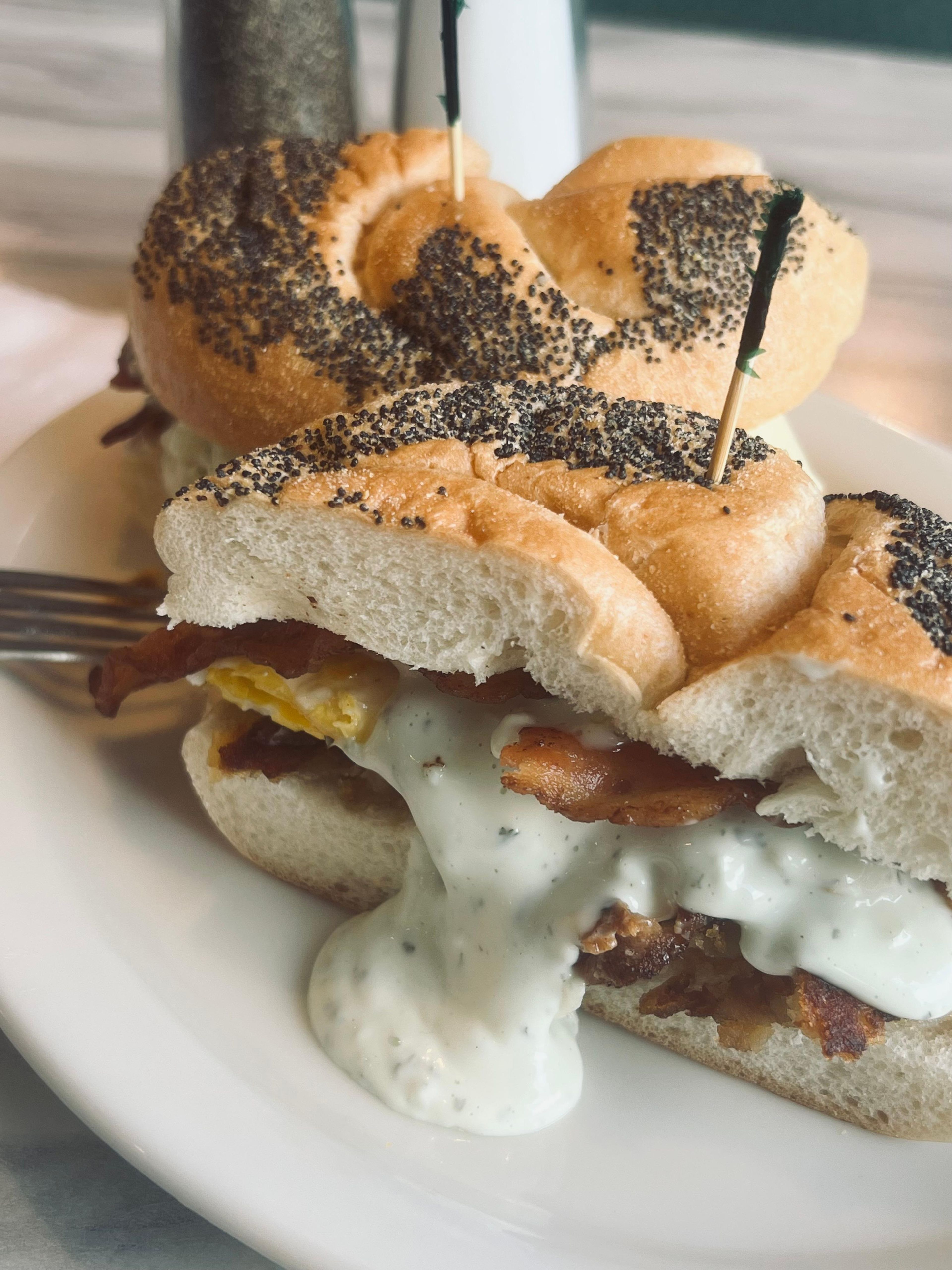 Barnum BEC (Bacon Egg & Cheese).