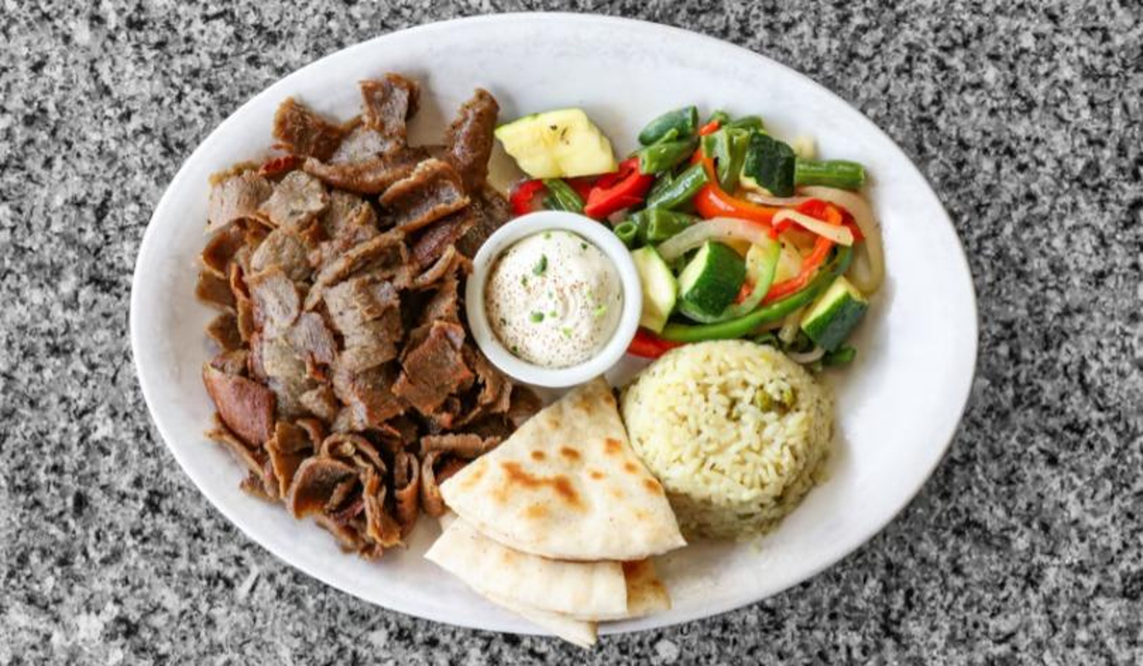 Gyro Platter.