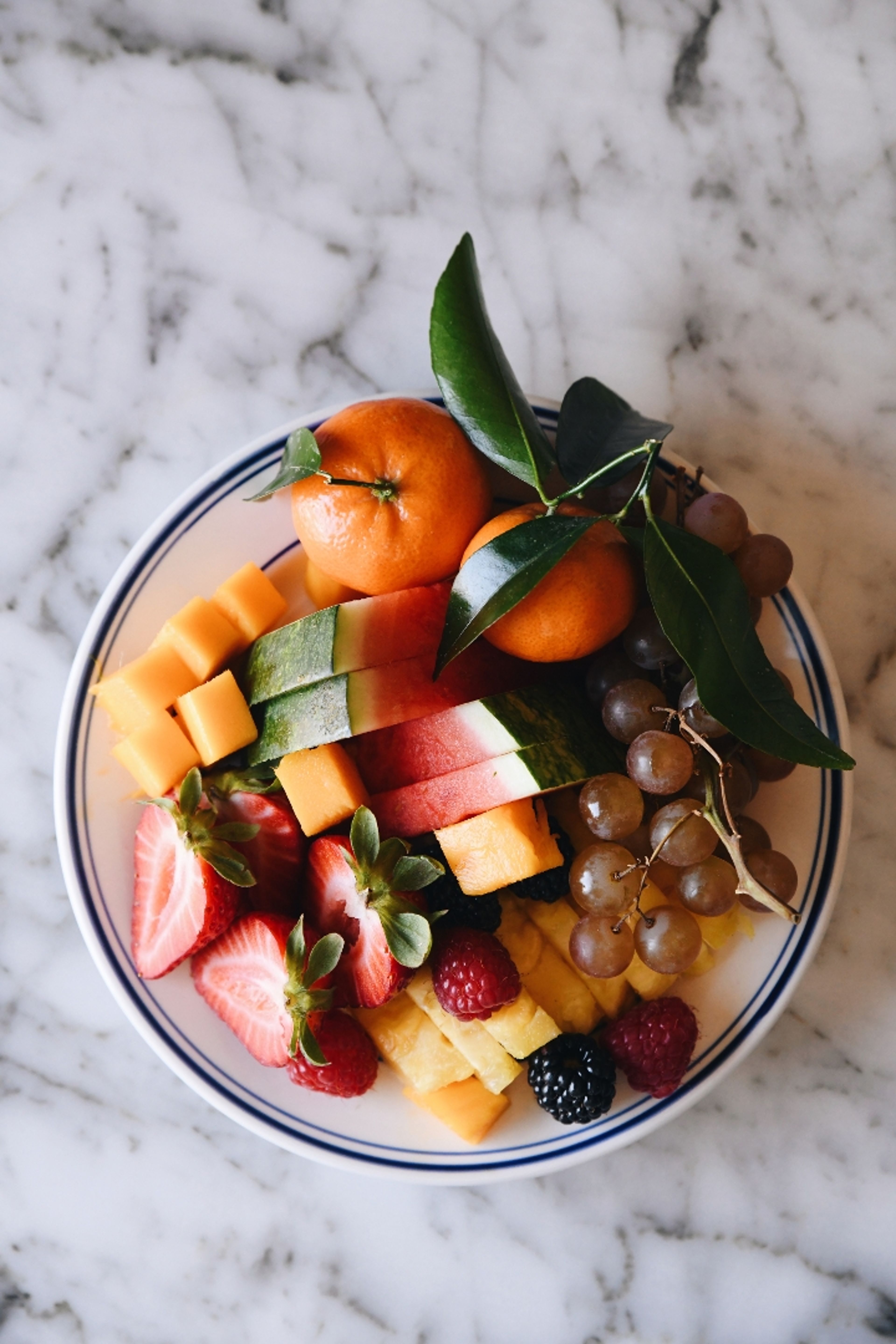 Fresh Fruit Plate.