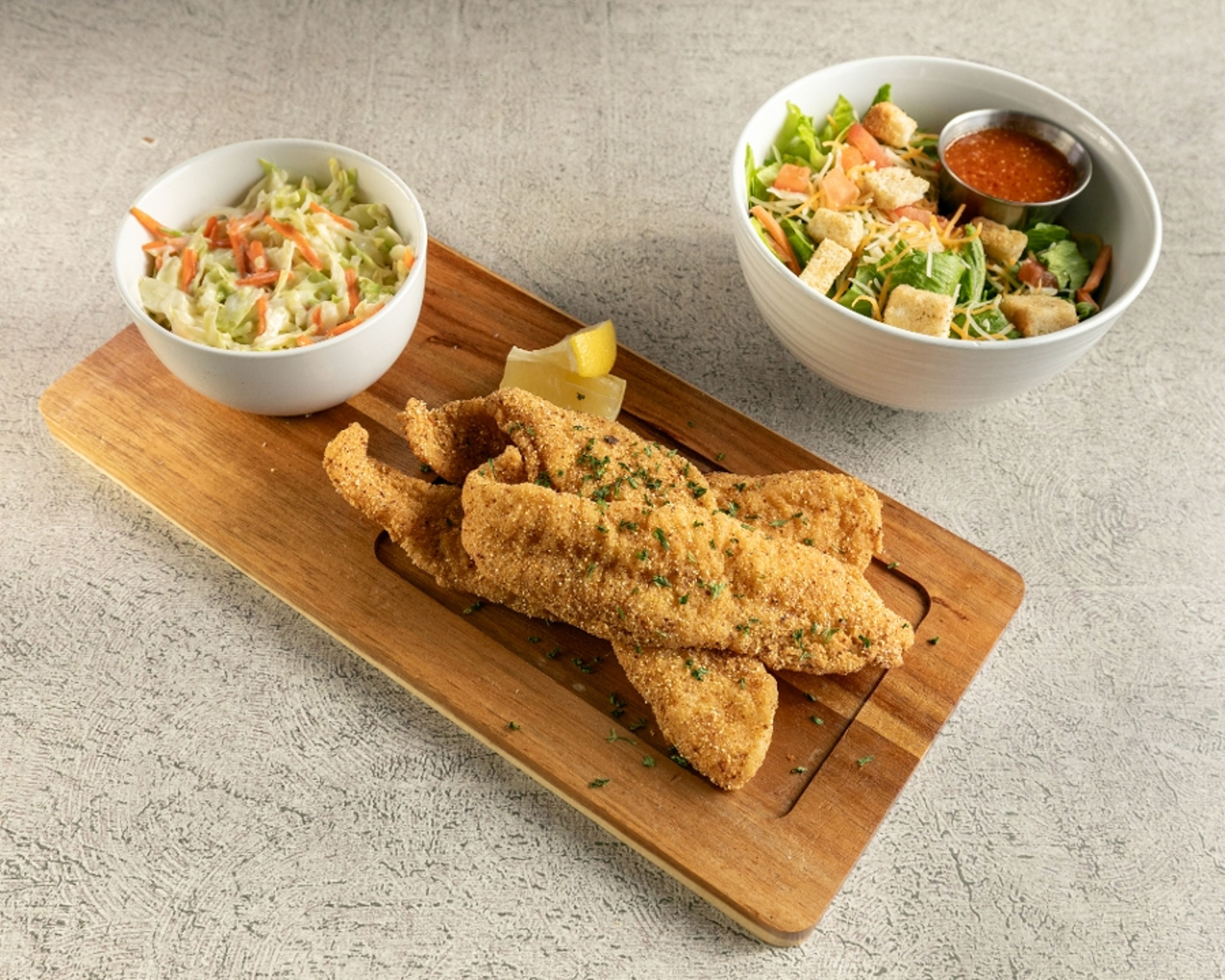 Catfish Dinner.