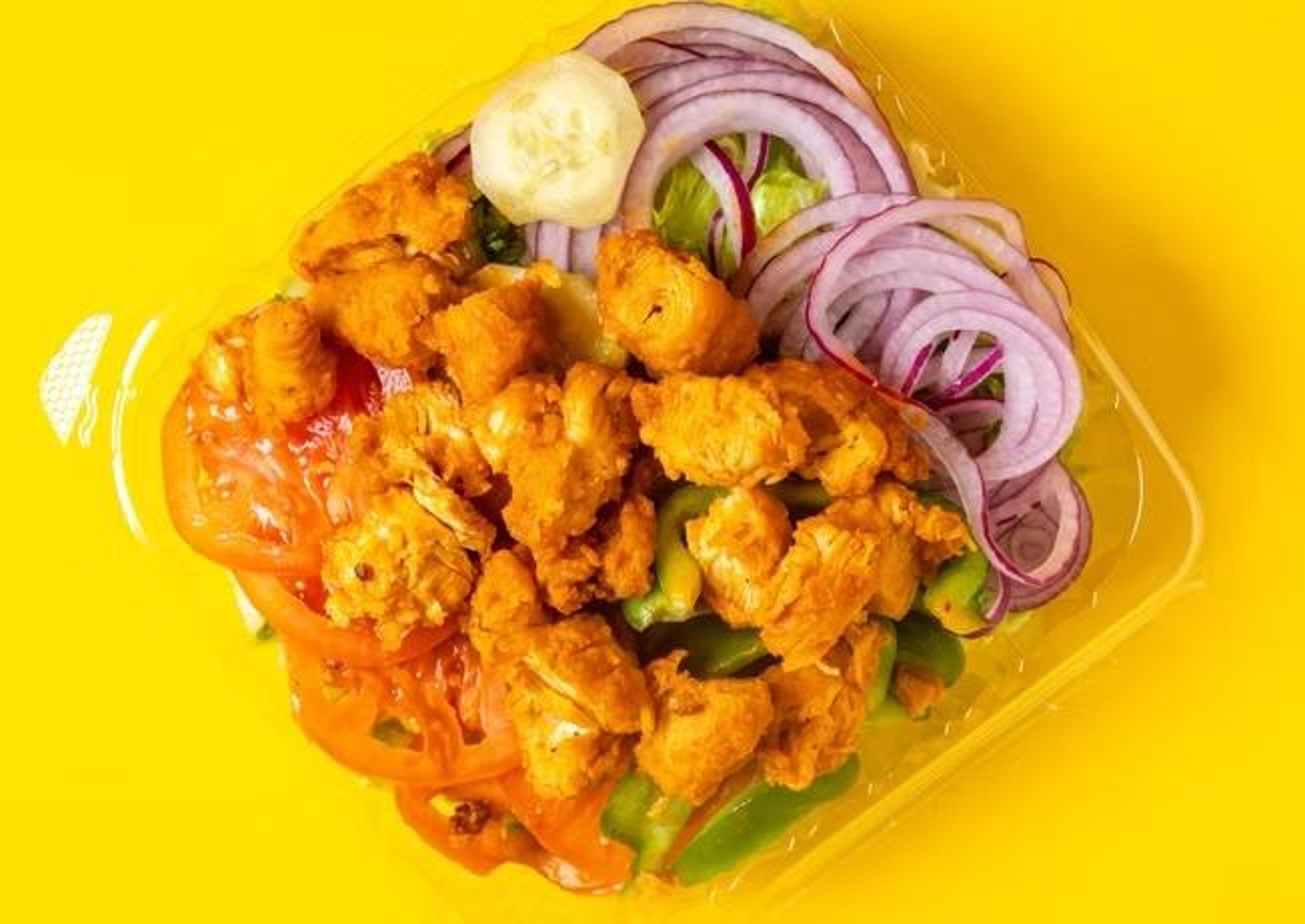 Buffalo chicken salad.