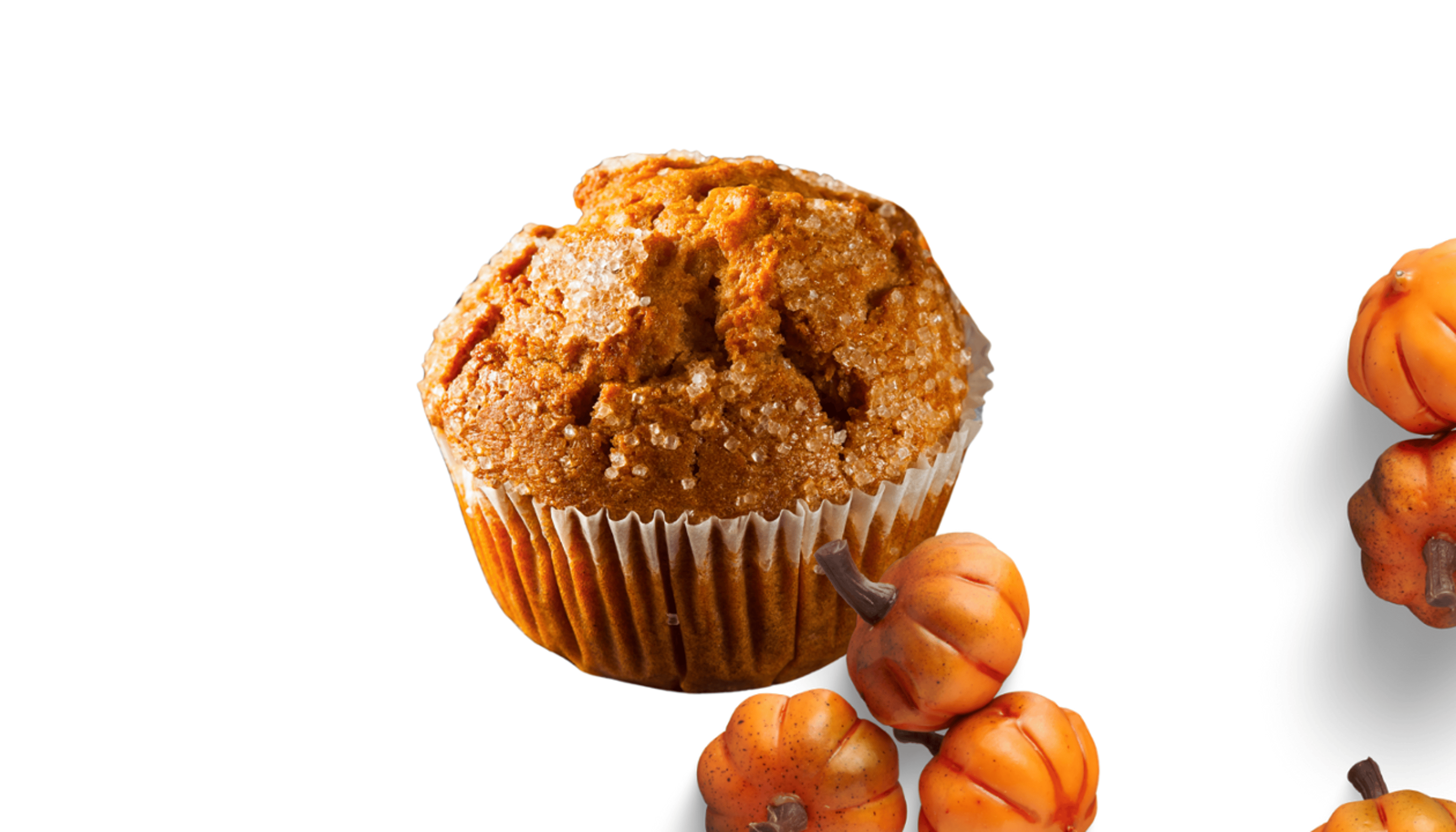 Pumpkin Muffin with Cream Cheese Icing.