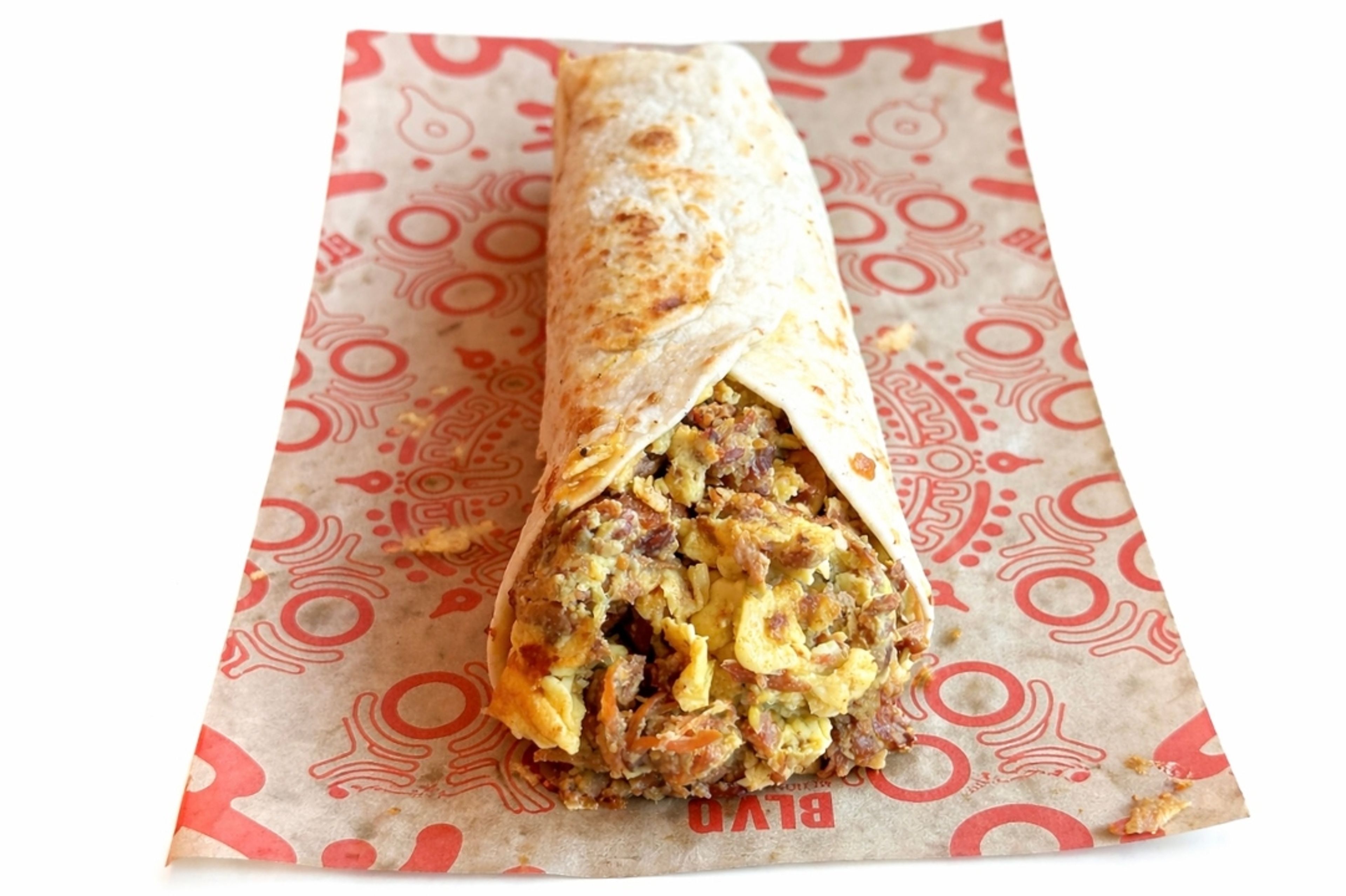 Breakfast Taco Chicharron And Egg.