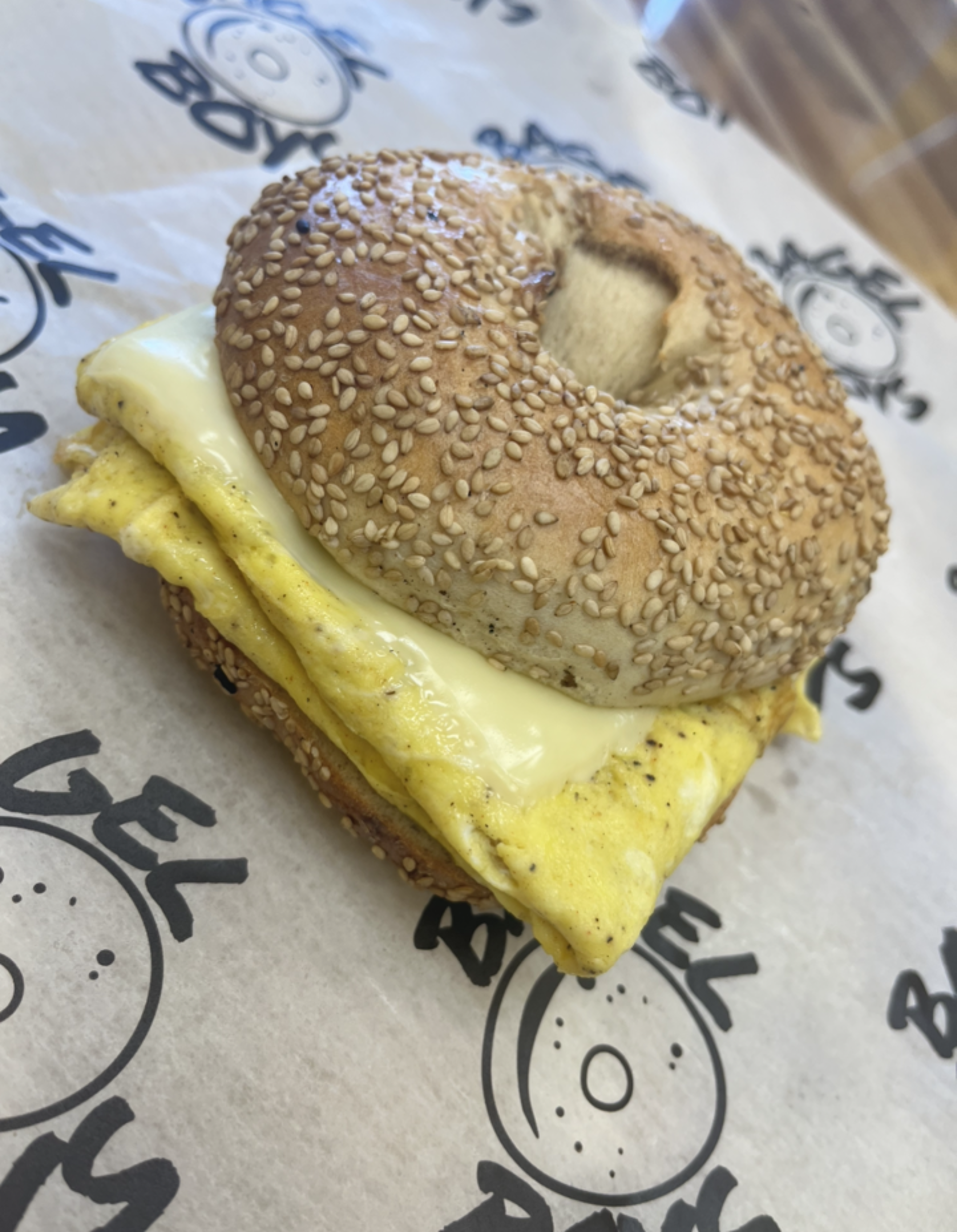 The Dom: Egg & Cheese.