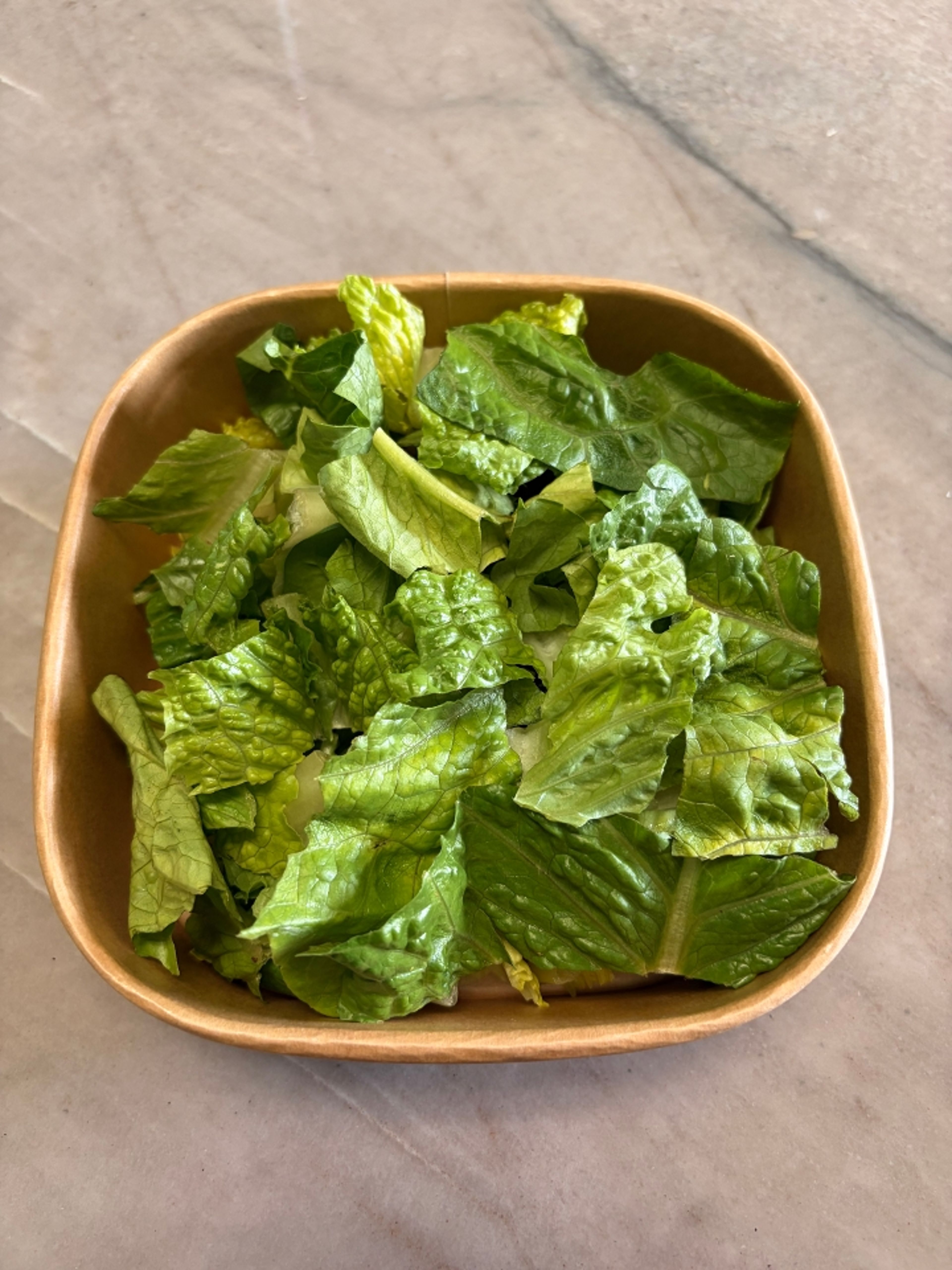 Chopped Romaine.