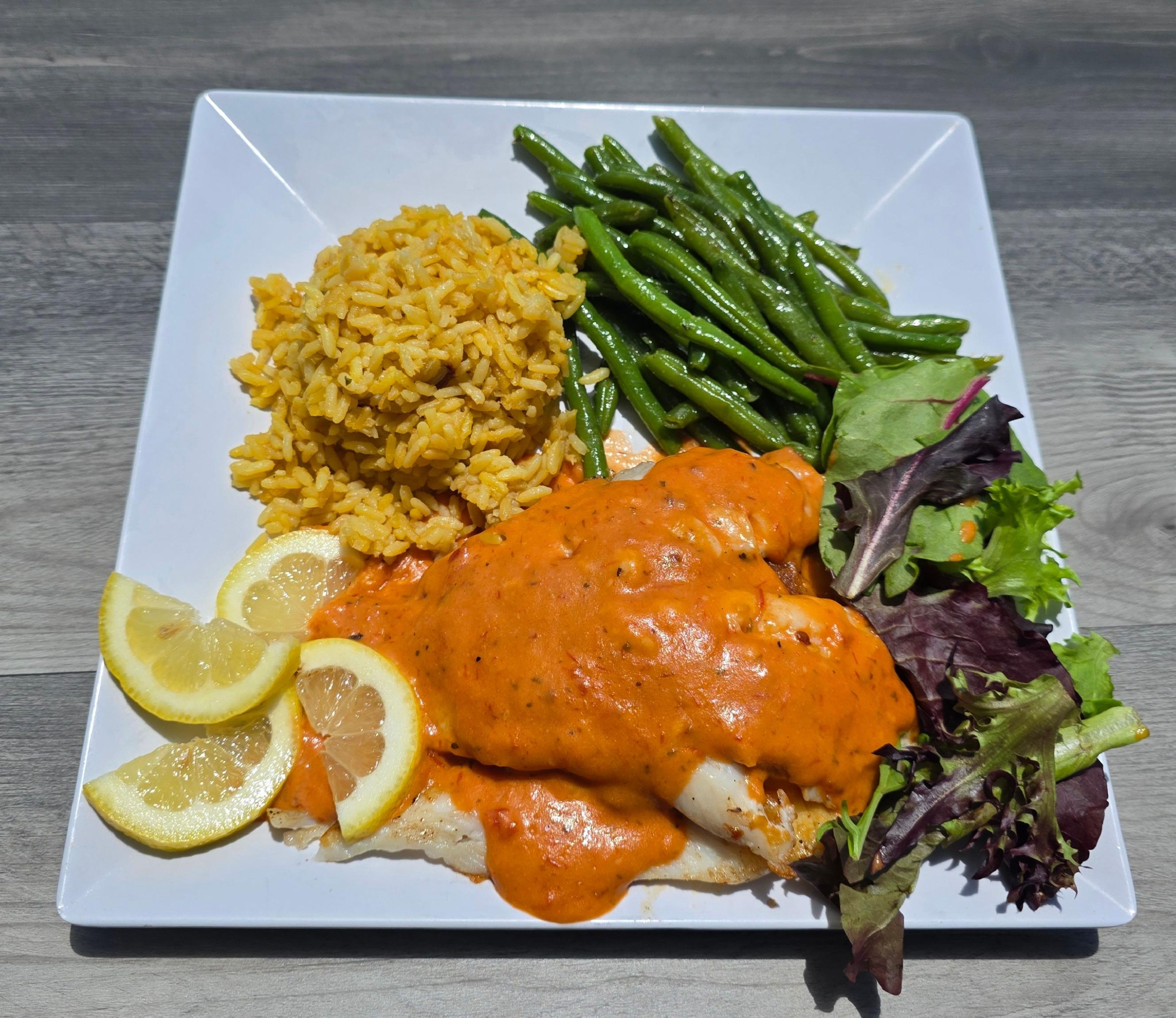 Seafarer's Stuffed Flounder.
