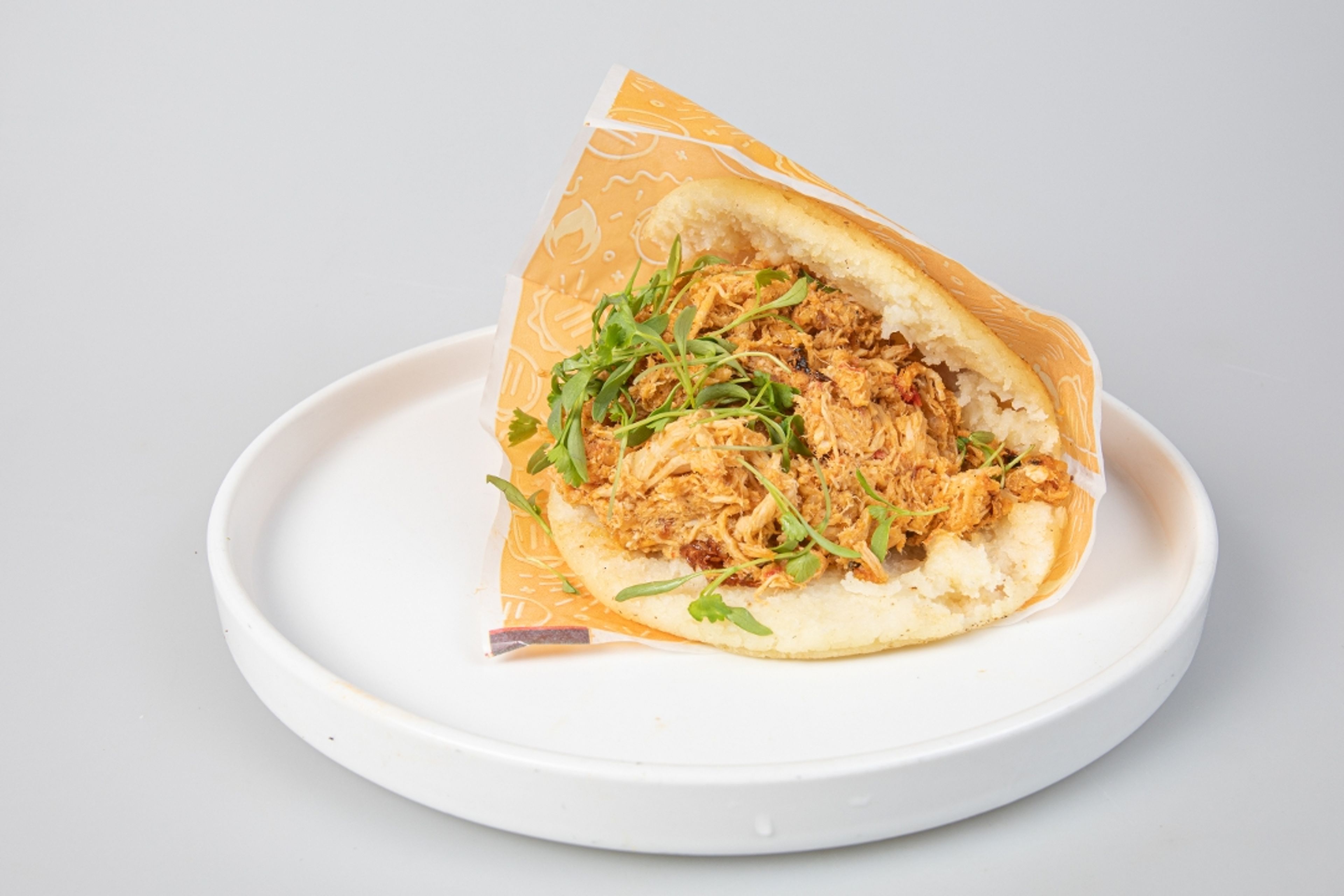 Arepa Shredded Chicken.