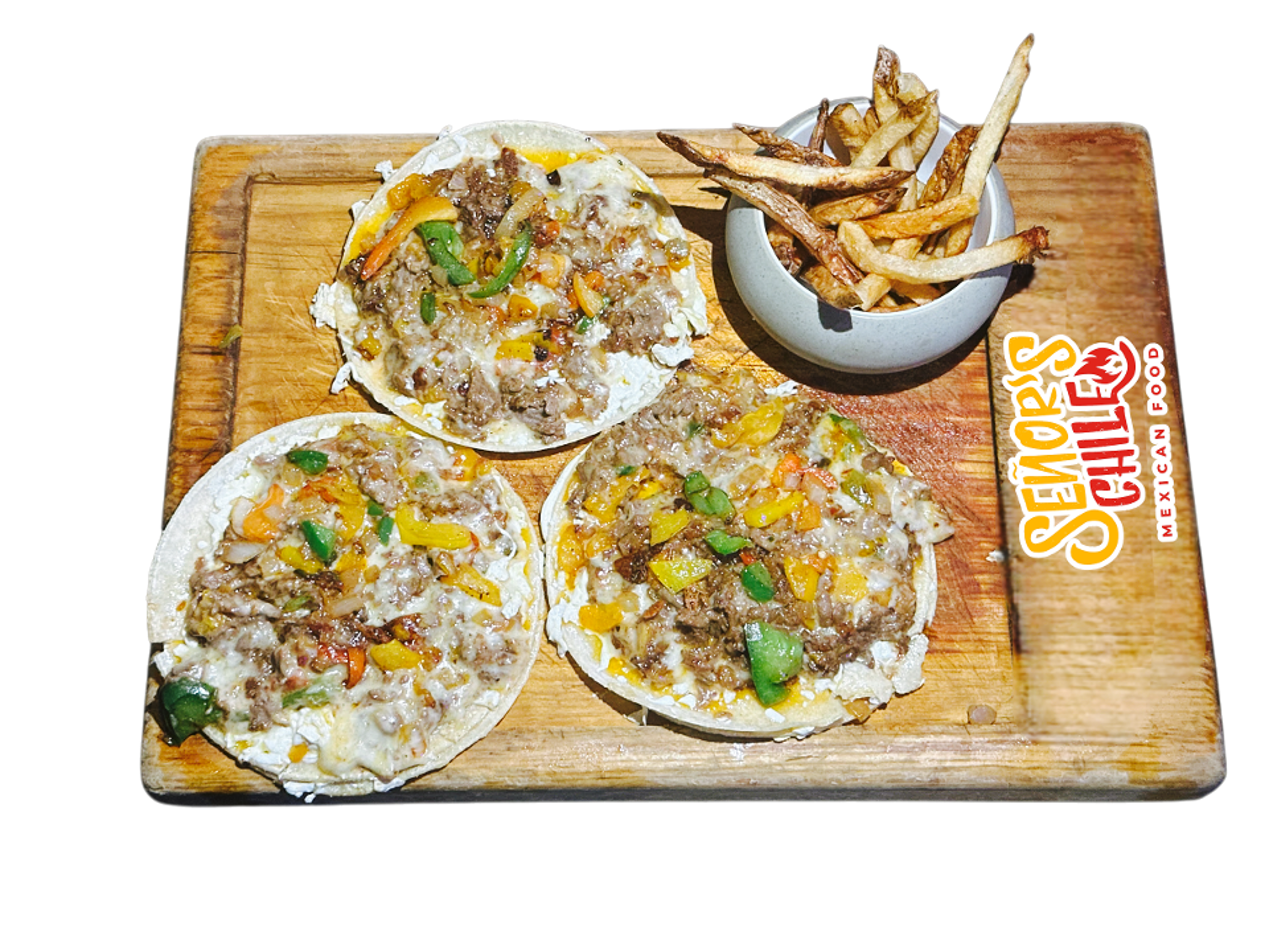 Philly Cheesesteak Tacos.