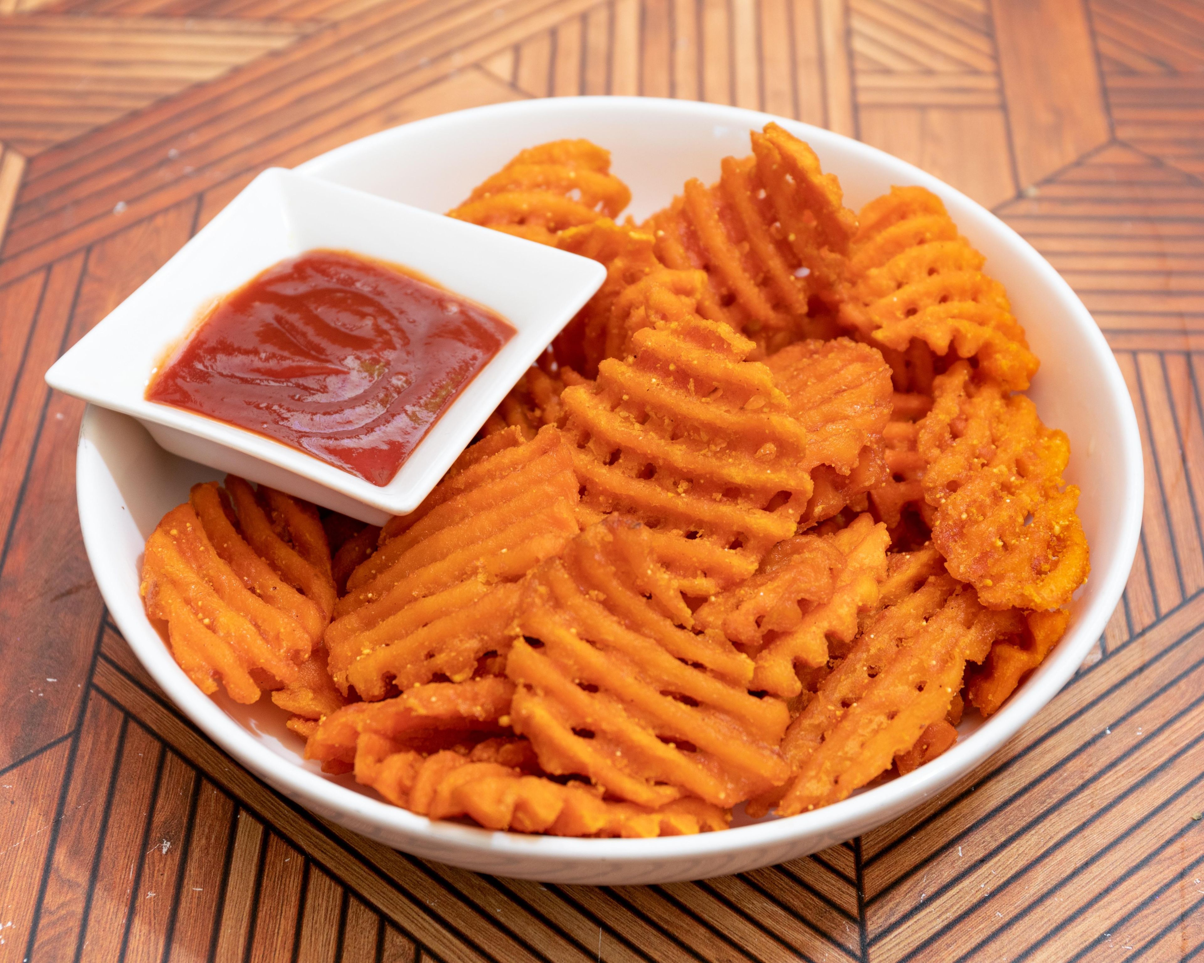 Sweet Potato Waffle Fries.