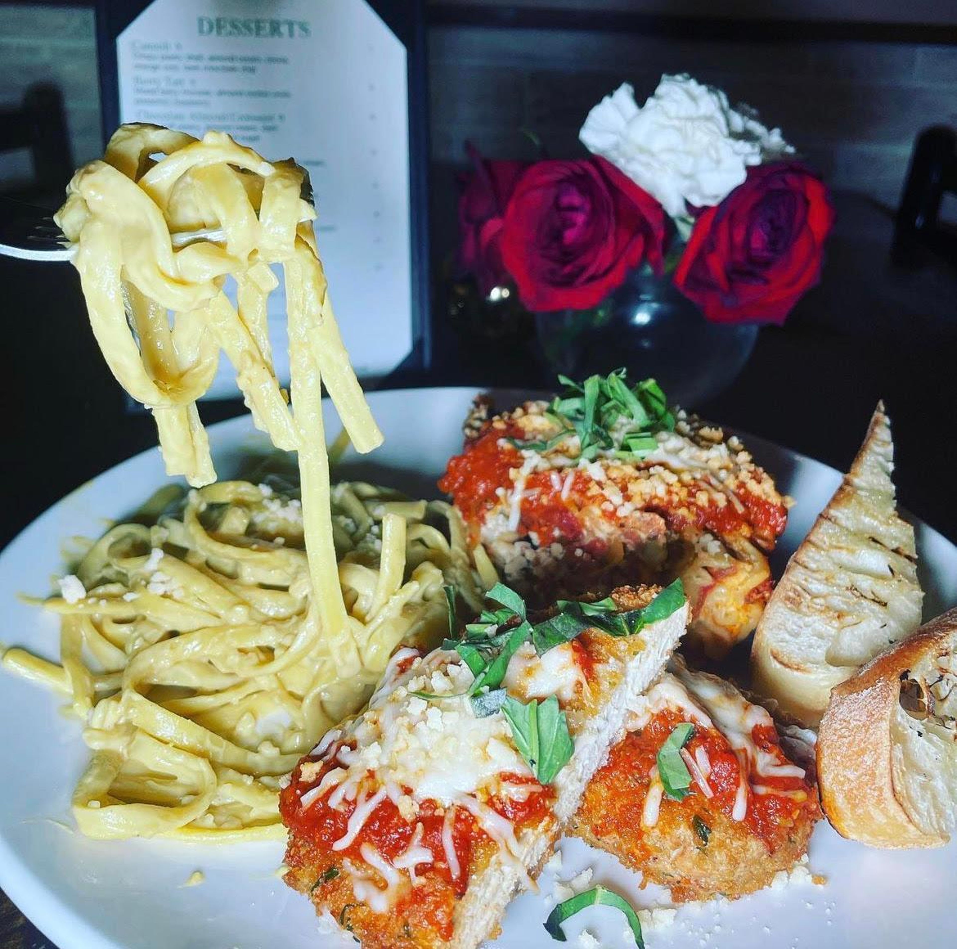 Gluten Free Entrees/Pizzas/Pastas/Dessert.