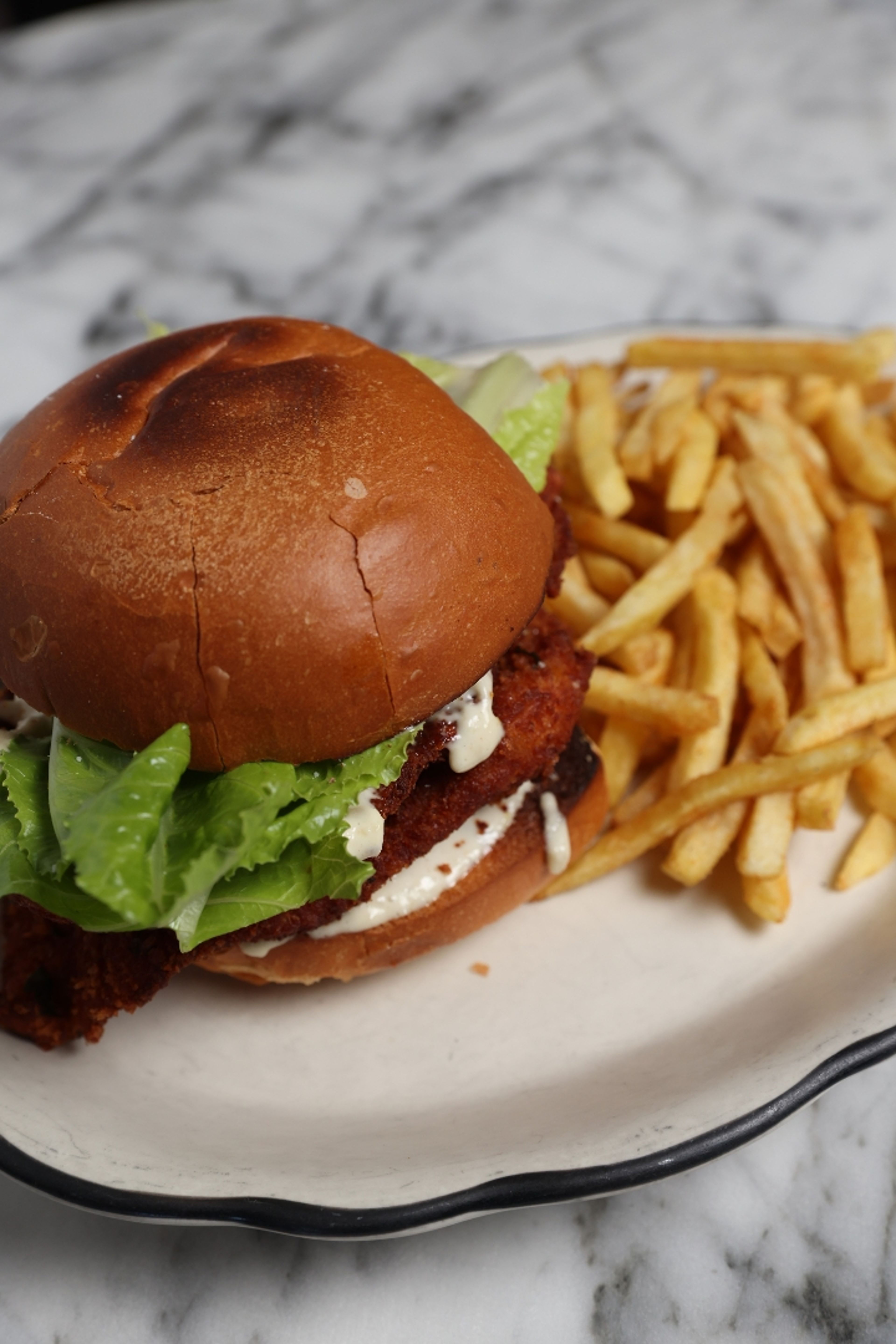 Crispy Chicken Caesar.