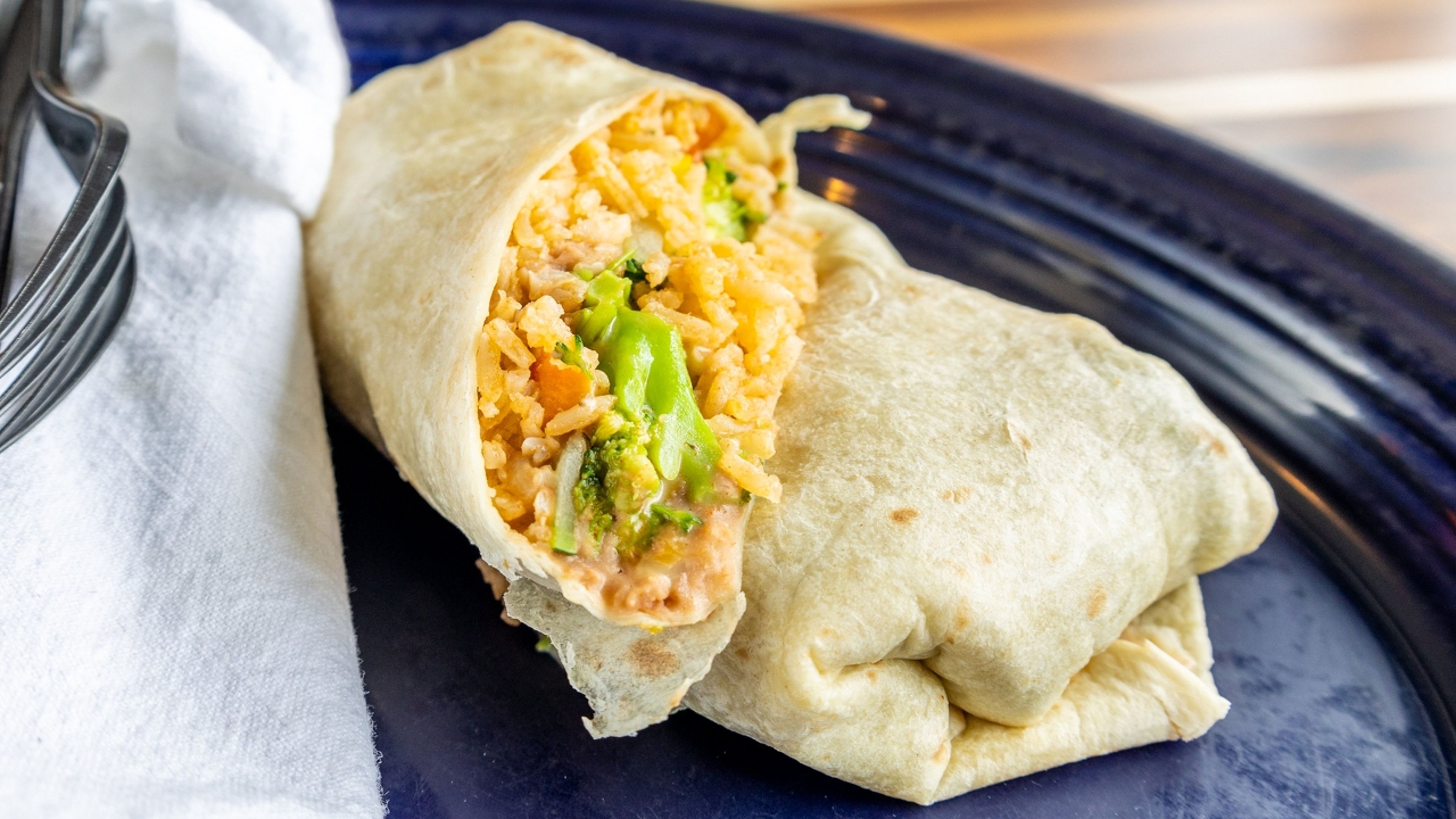 Veggie Burrito.