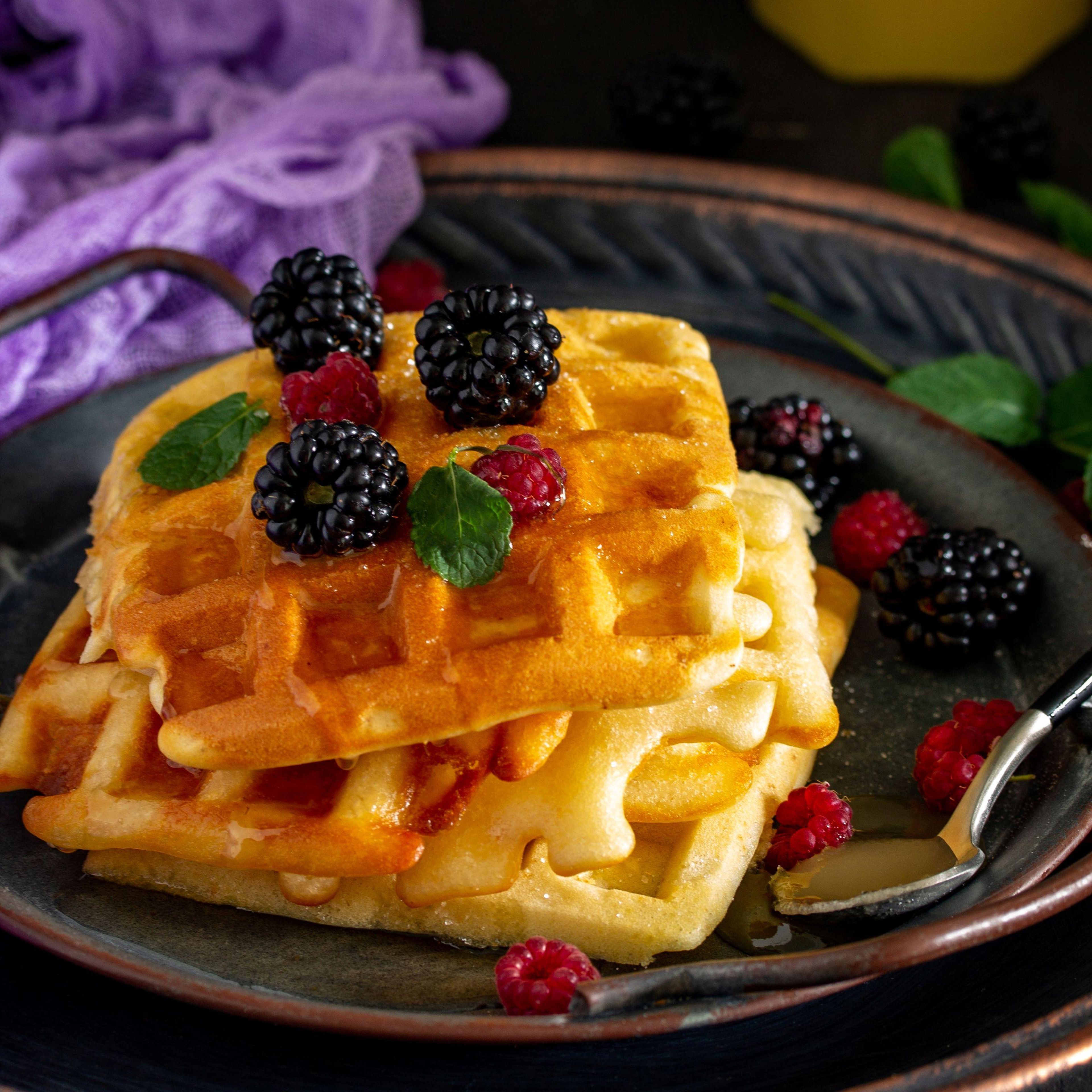 (M1) Belgian Waffle.