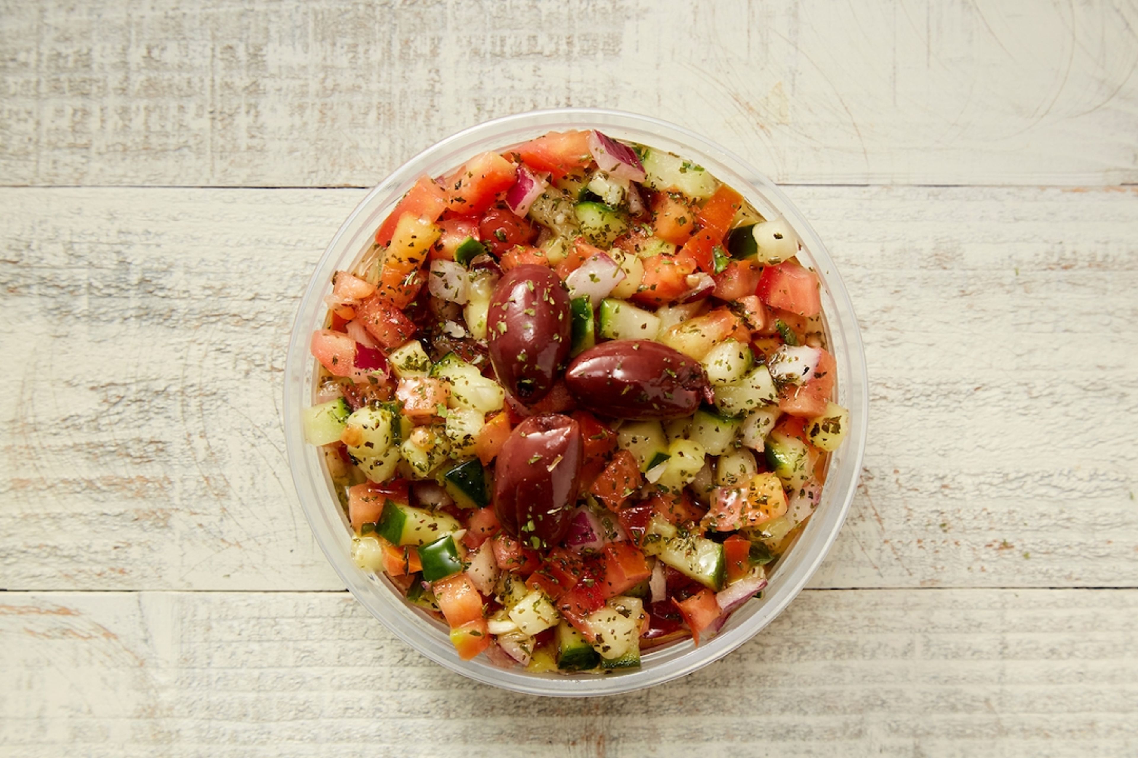 Tomato Cucumber Salad.
