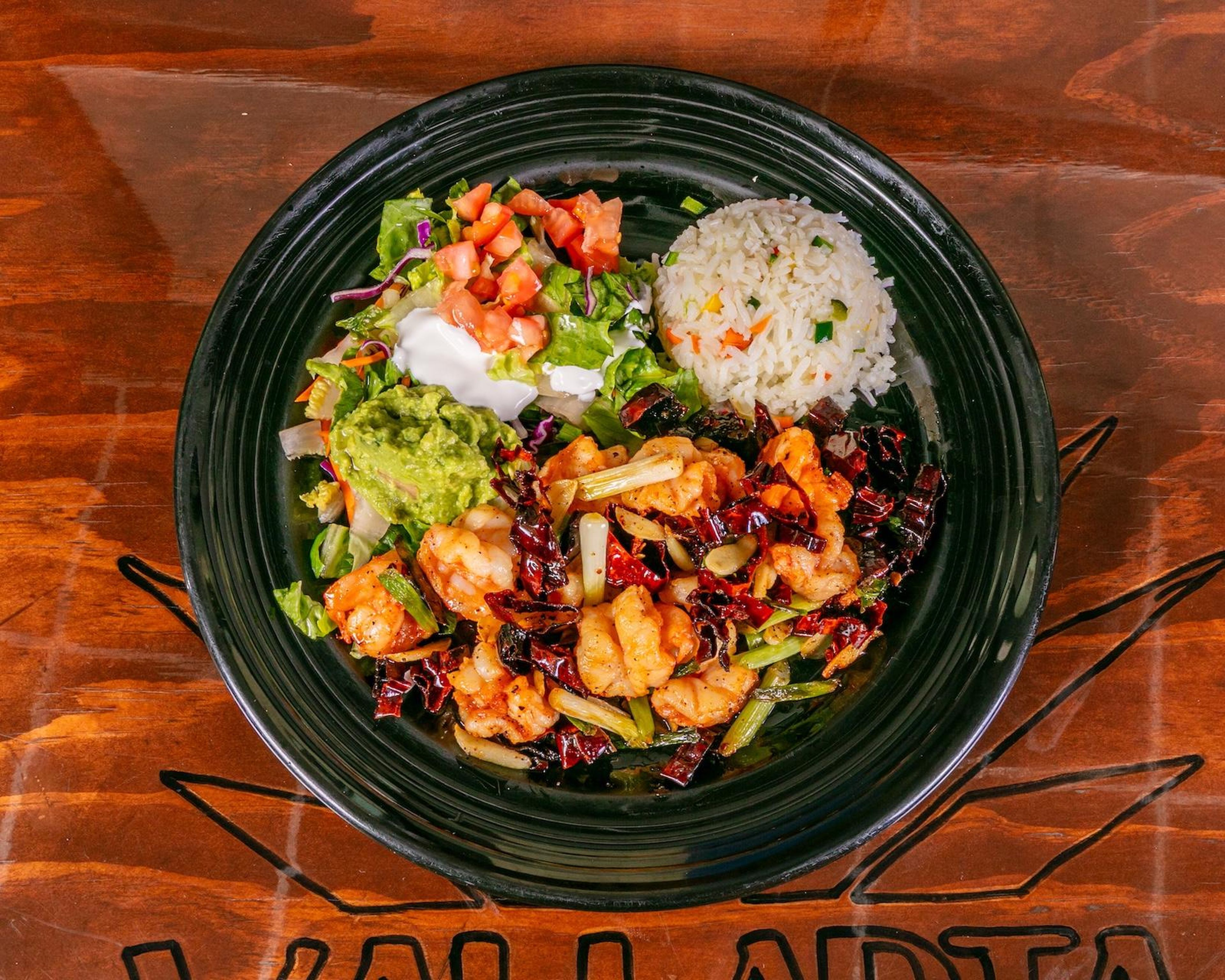 Camarones Al Ajillo.