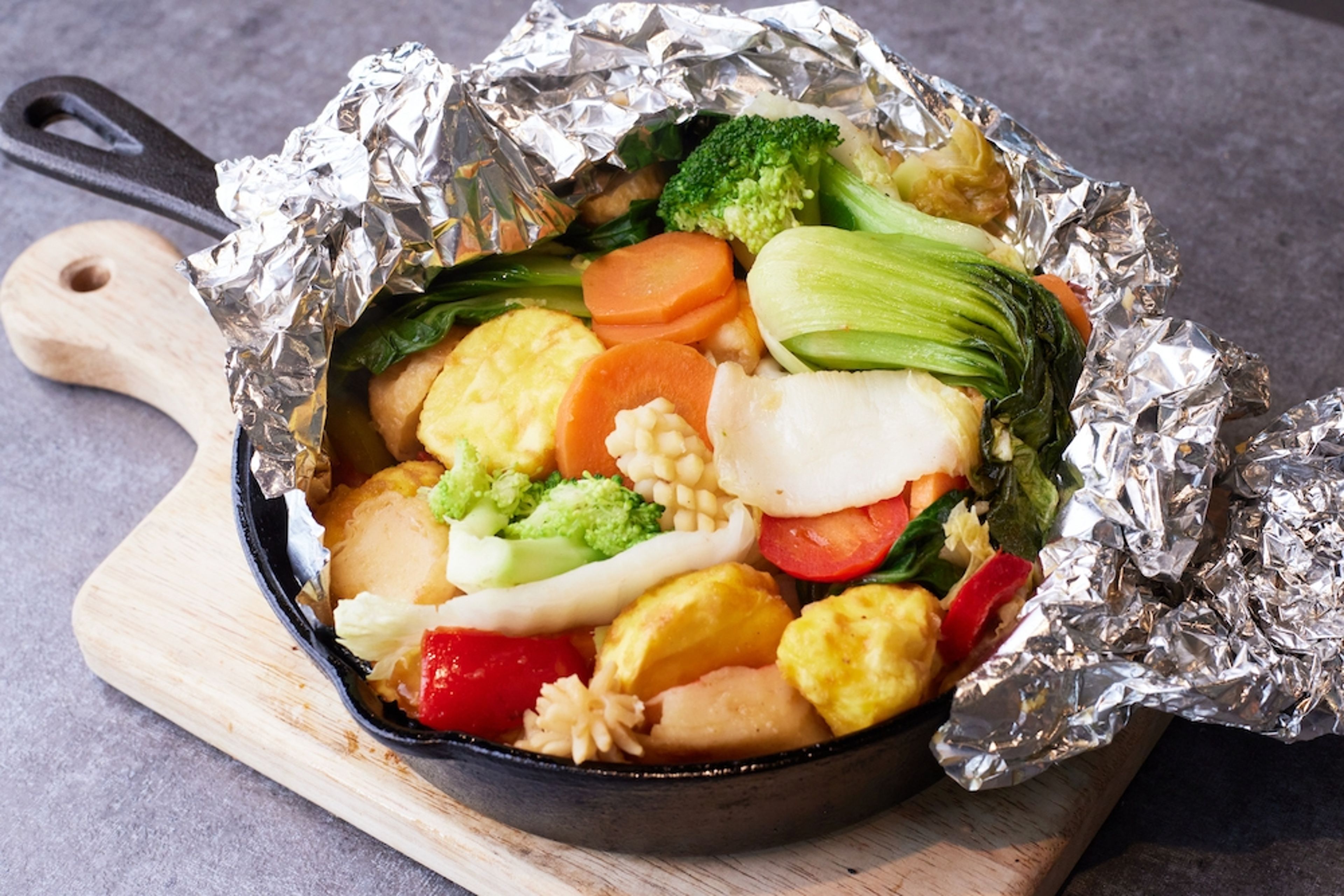 A18 Tàu Hũ Nướng Giấy Bạc.