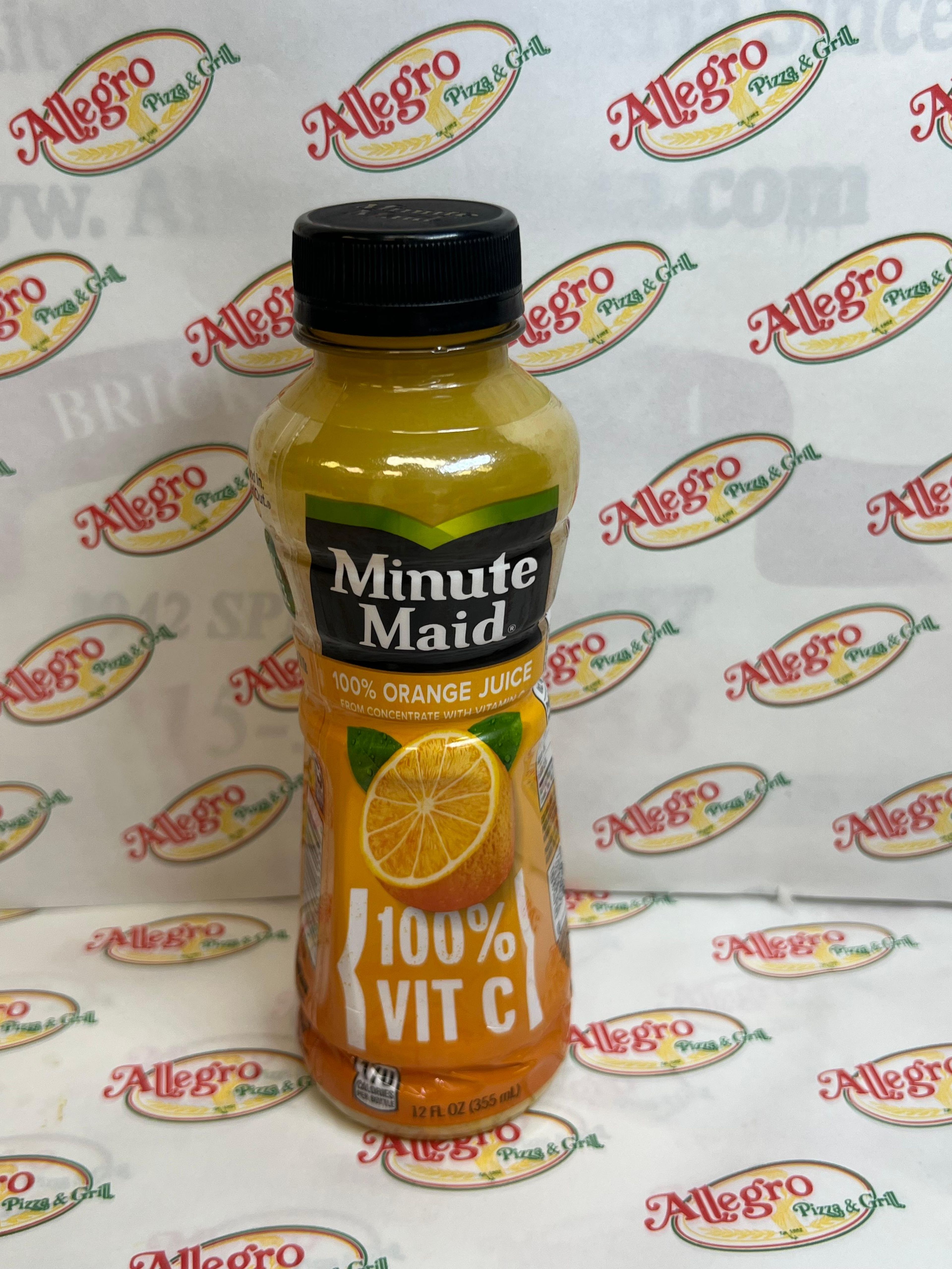 Orange Juice Minute Maid.