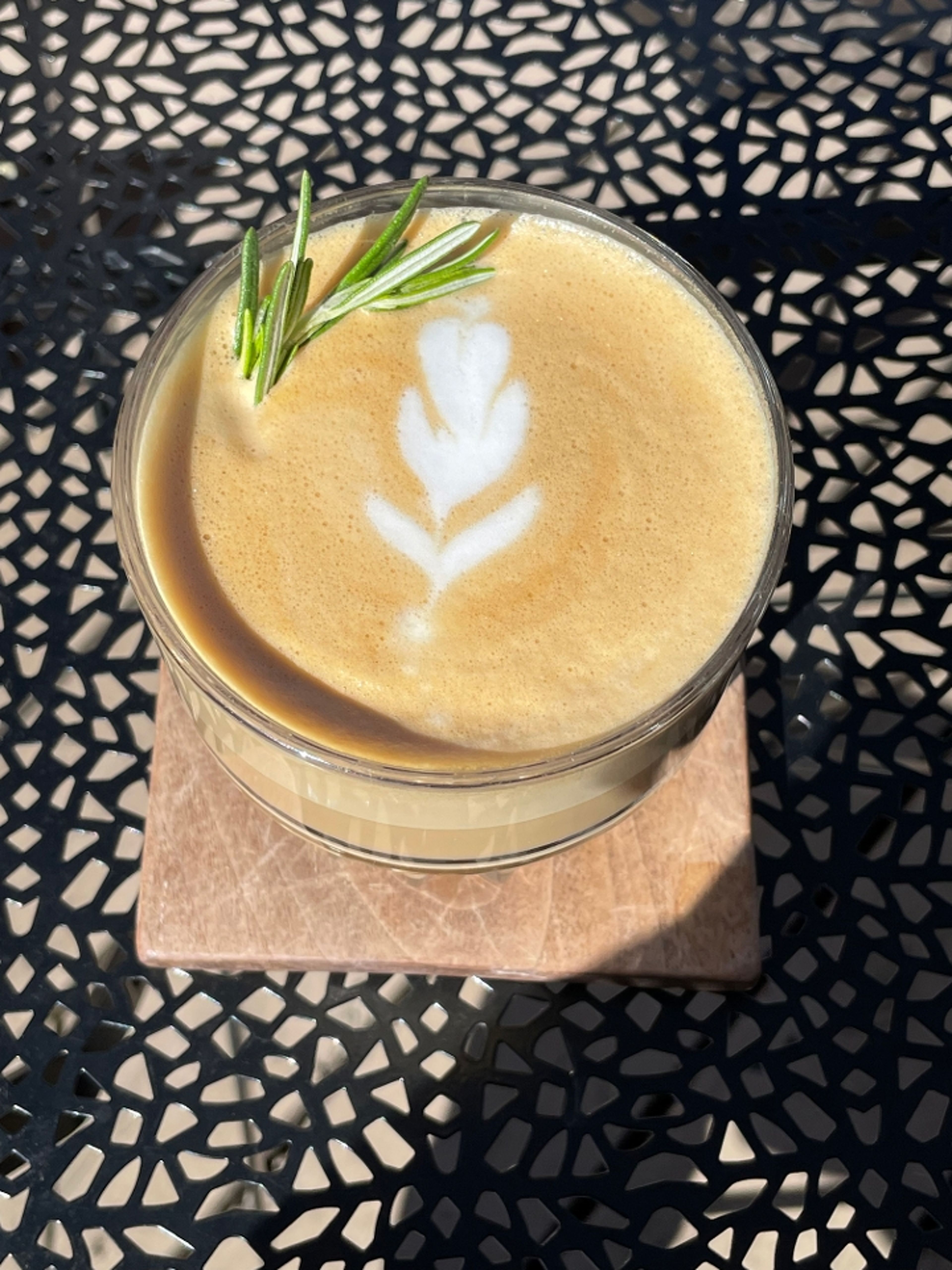 Rosemary Vanilla Latte.
