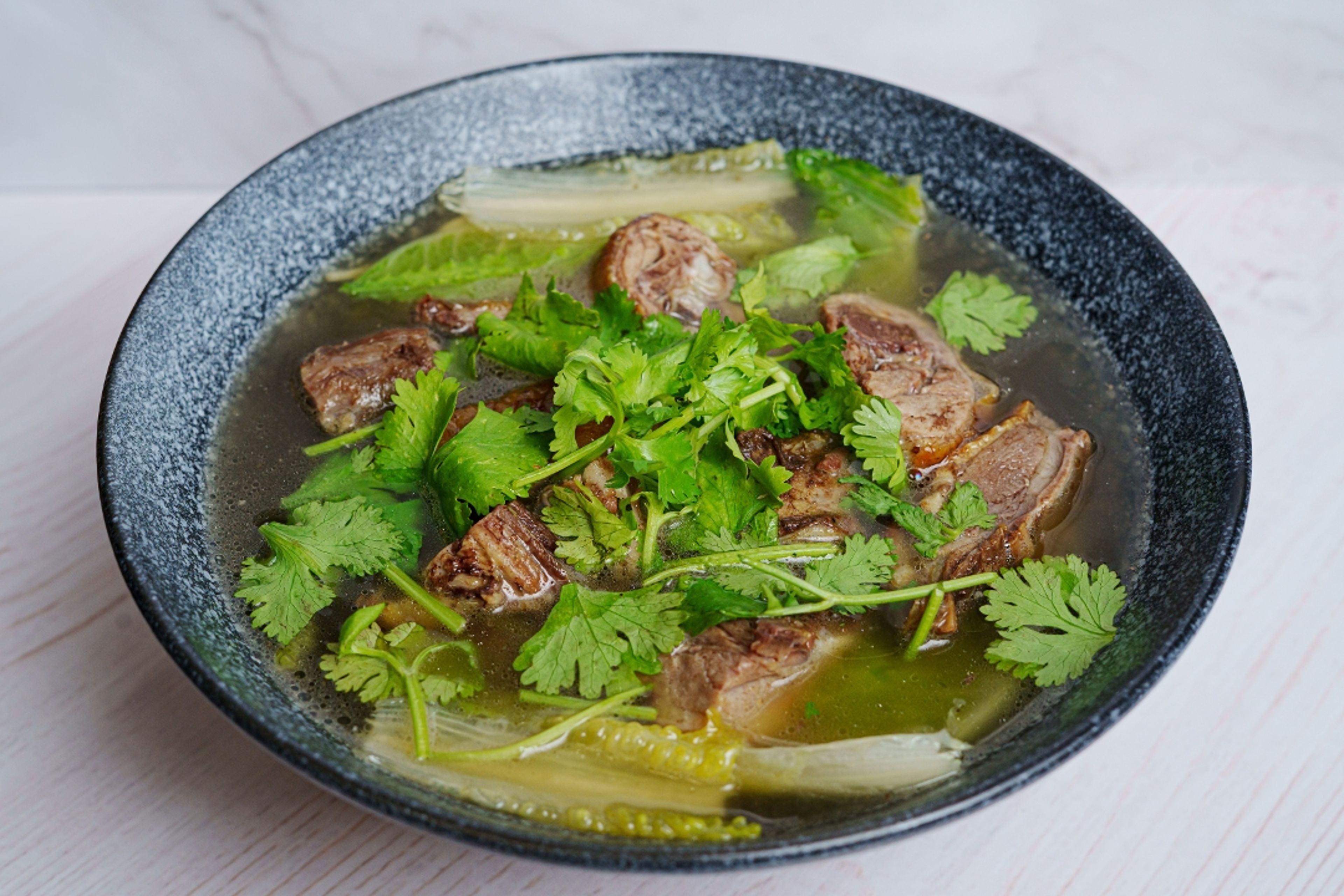 Duck Noodle Soup 鸭肉汤面.