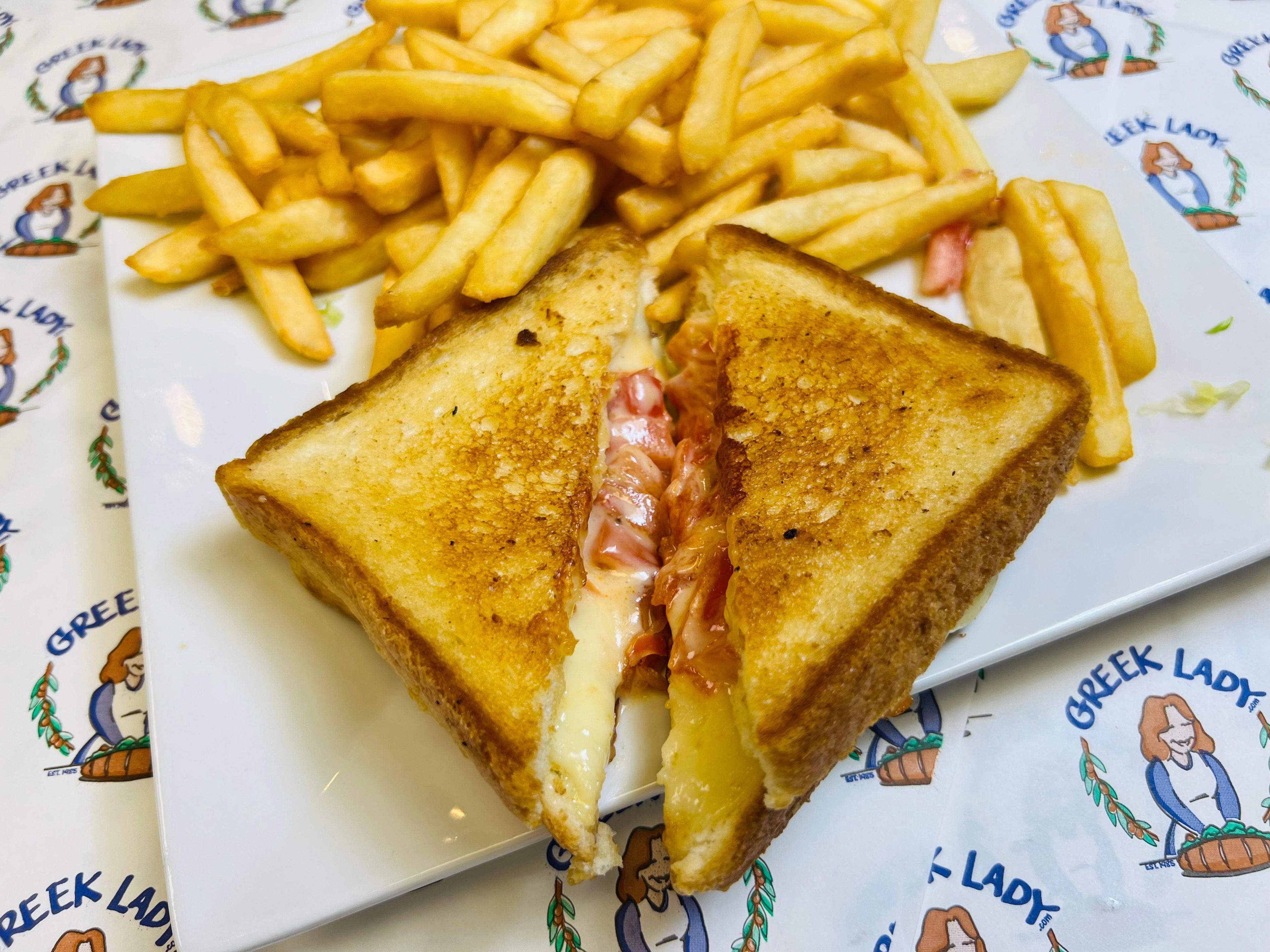 Grilled Cheese Tomatoes.