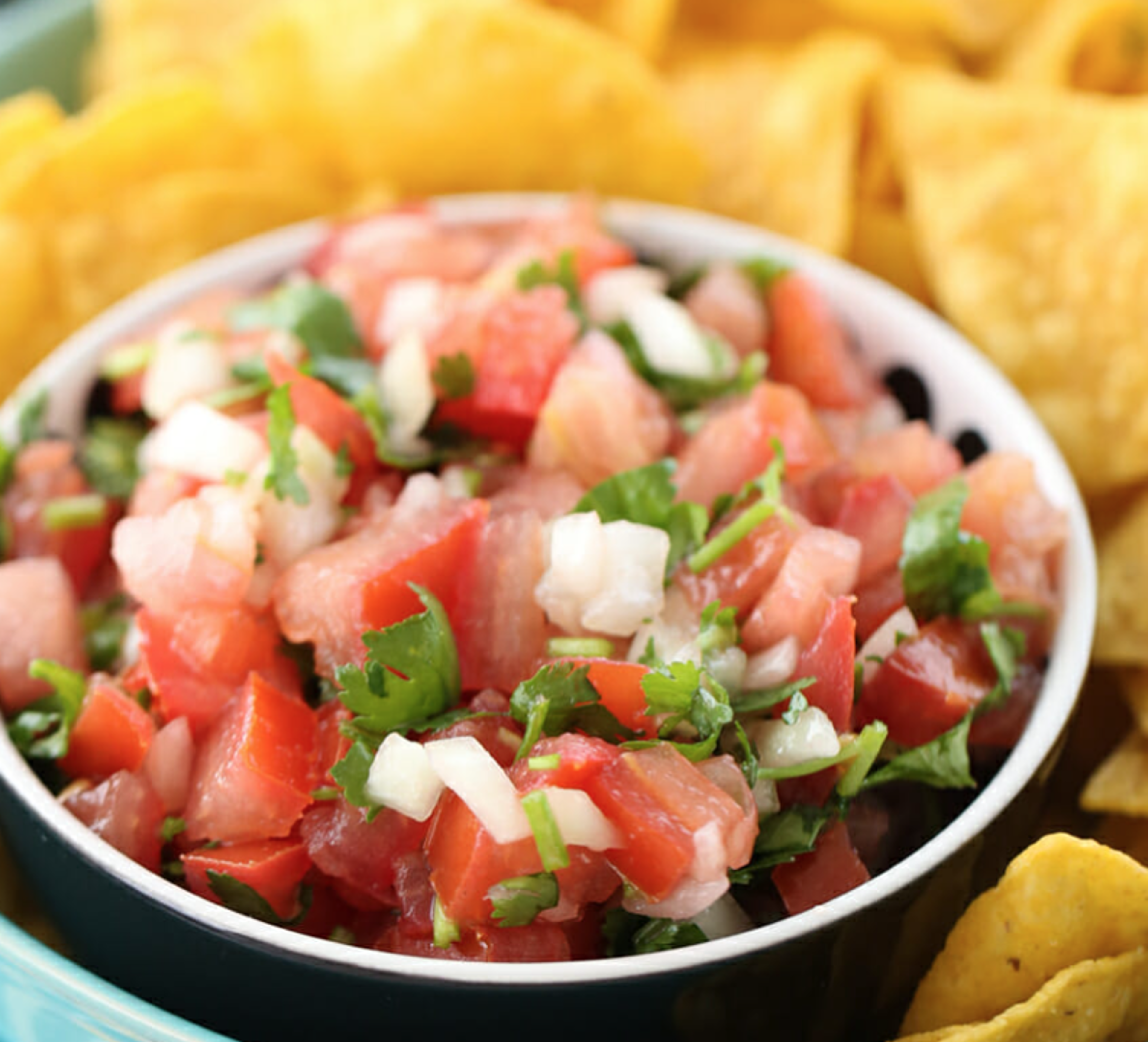 Tomato Salsa + Tortilla Chips.