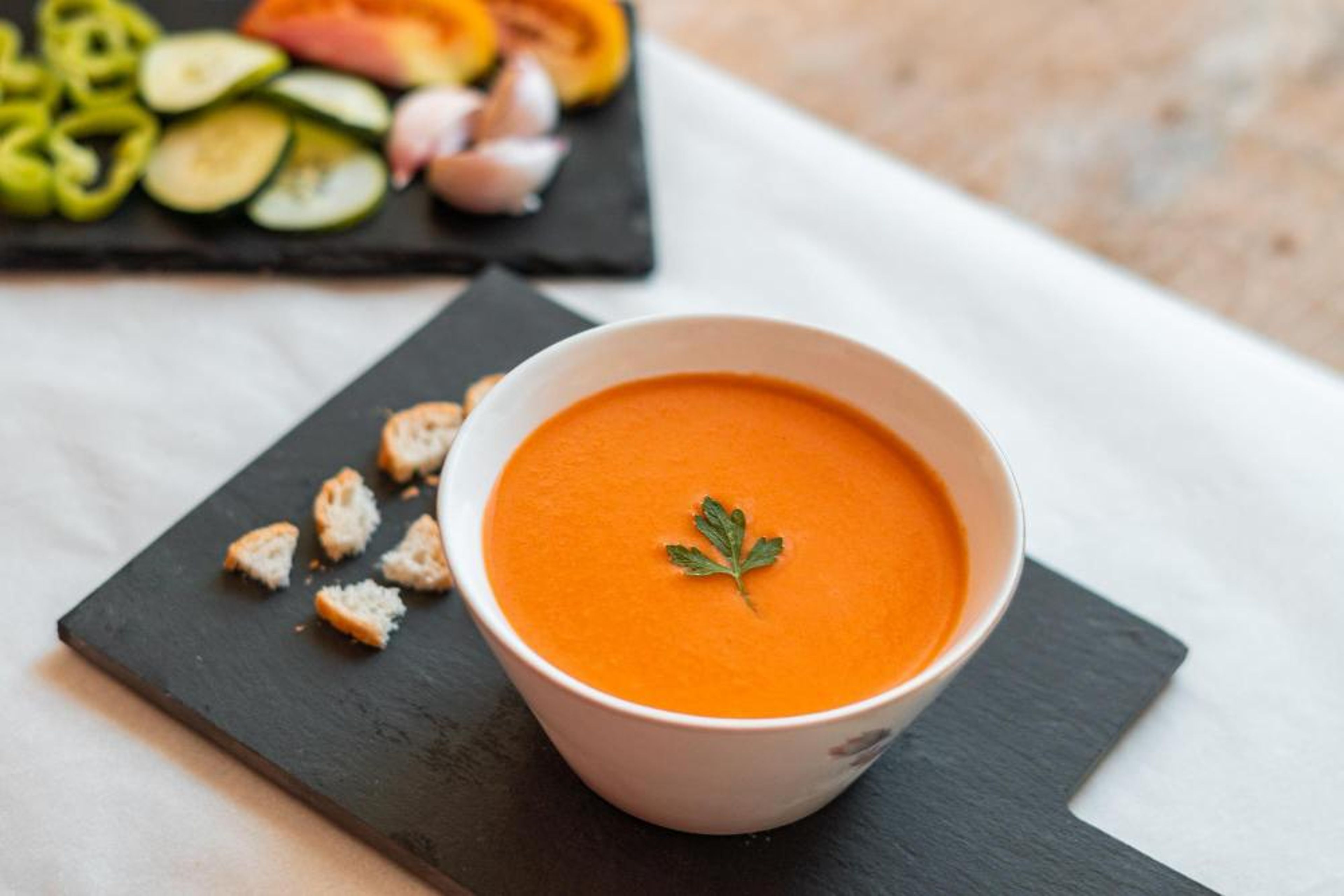 Coconut Tomato Soup.