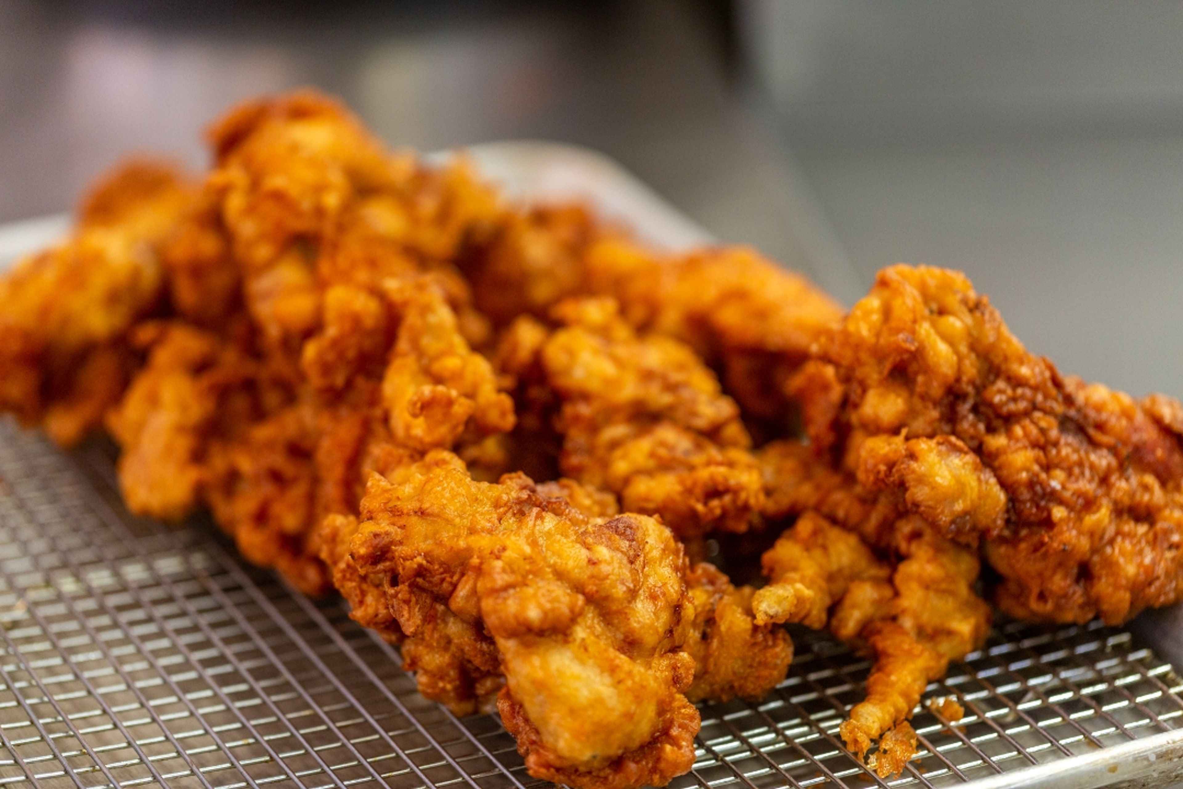 SIDE OF FRIED CHICKEN.