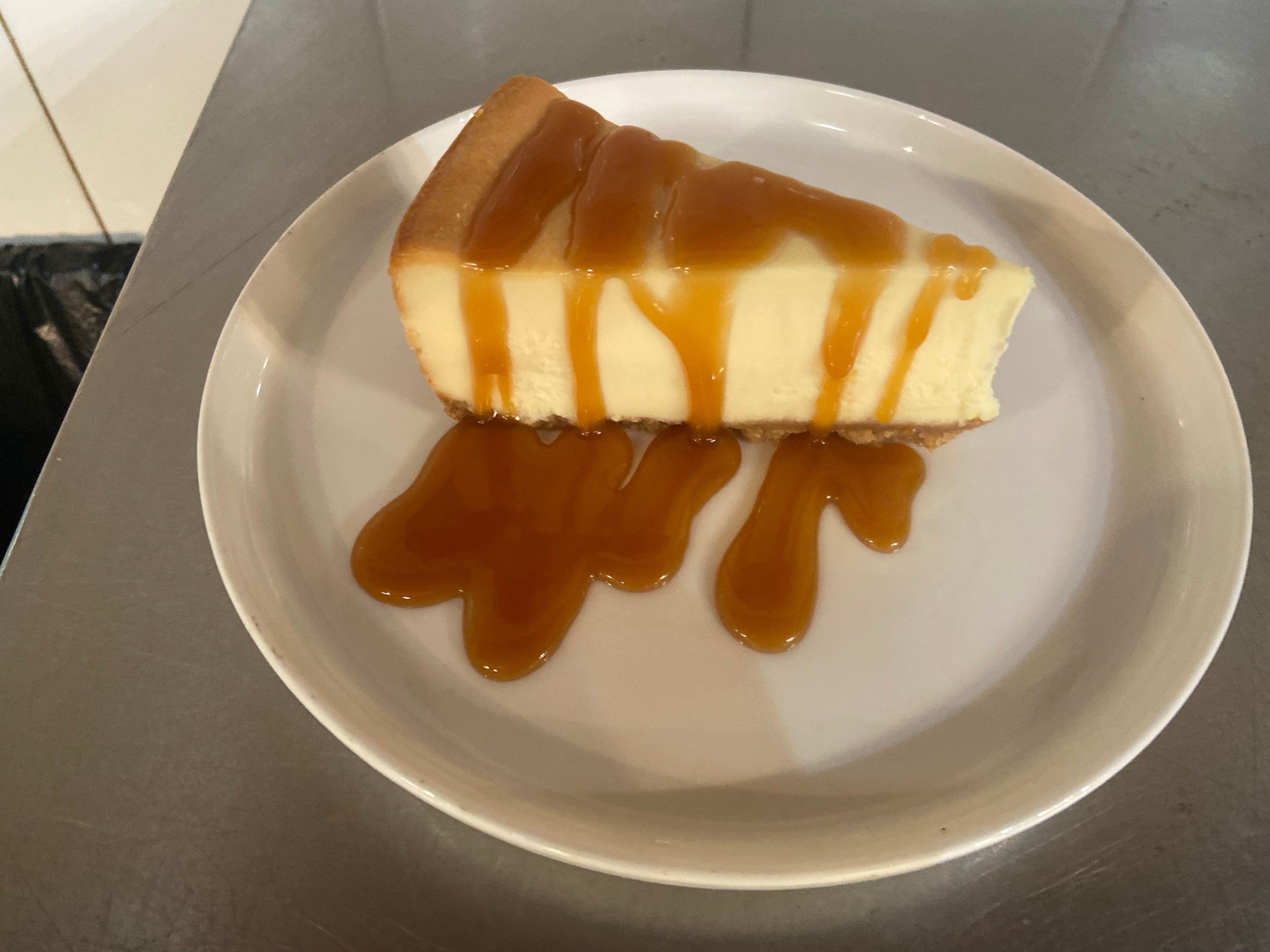 Caramel Cheesecake.