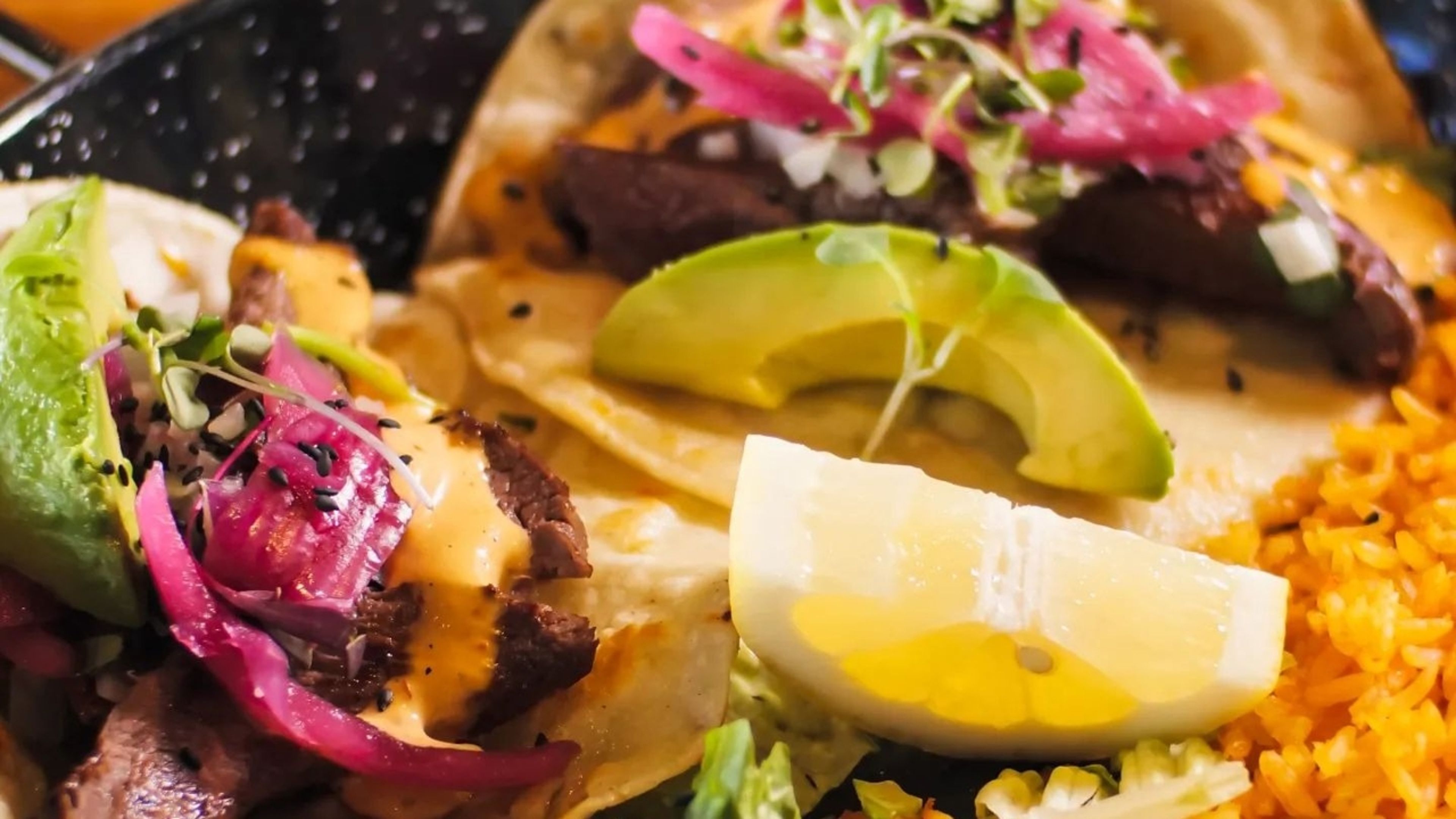 Filet Mignon Steak Tacos.