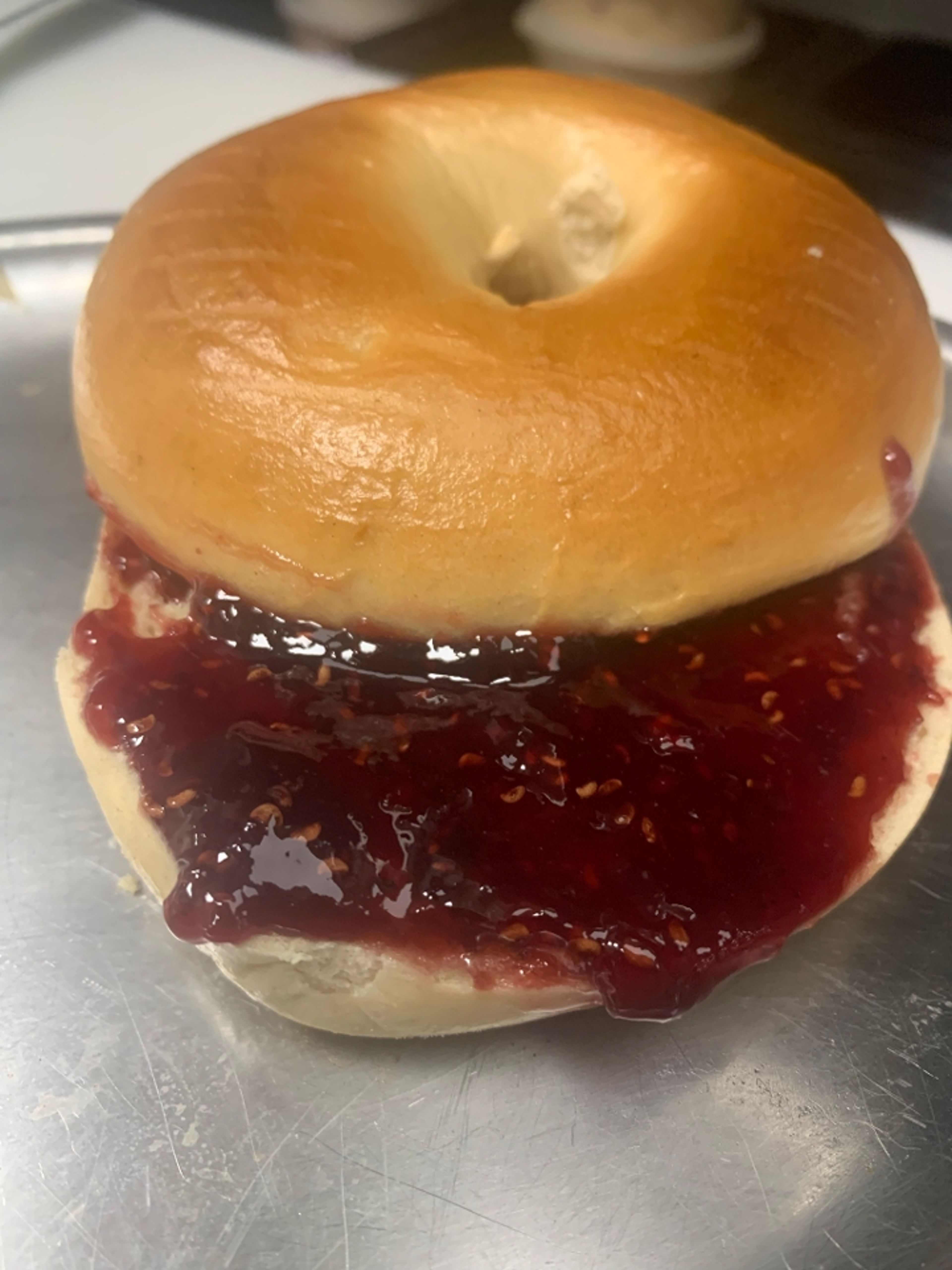 Bagel with Jelly.