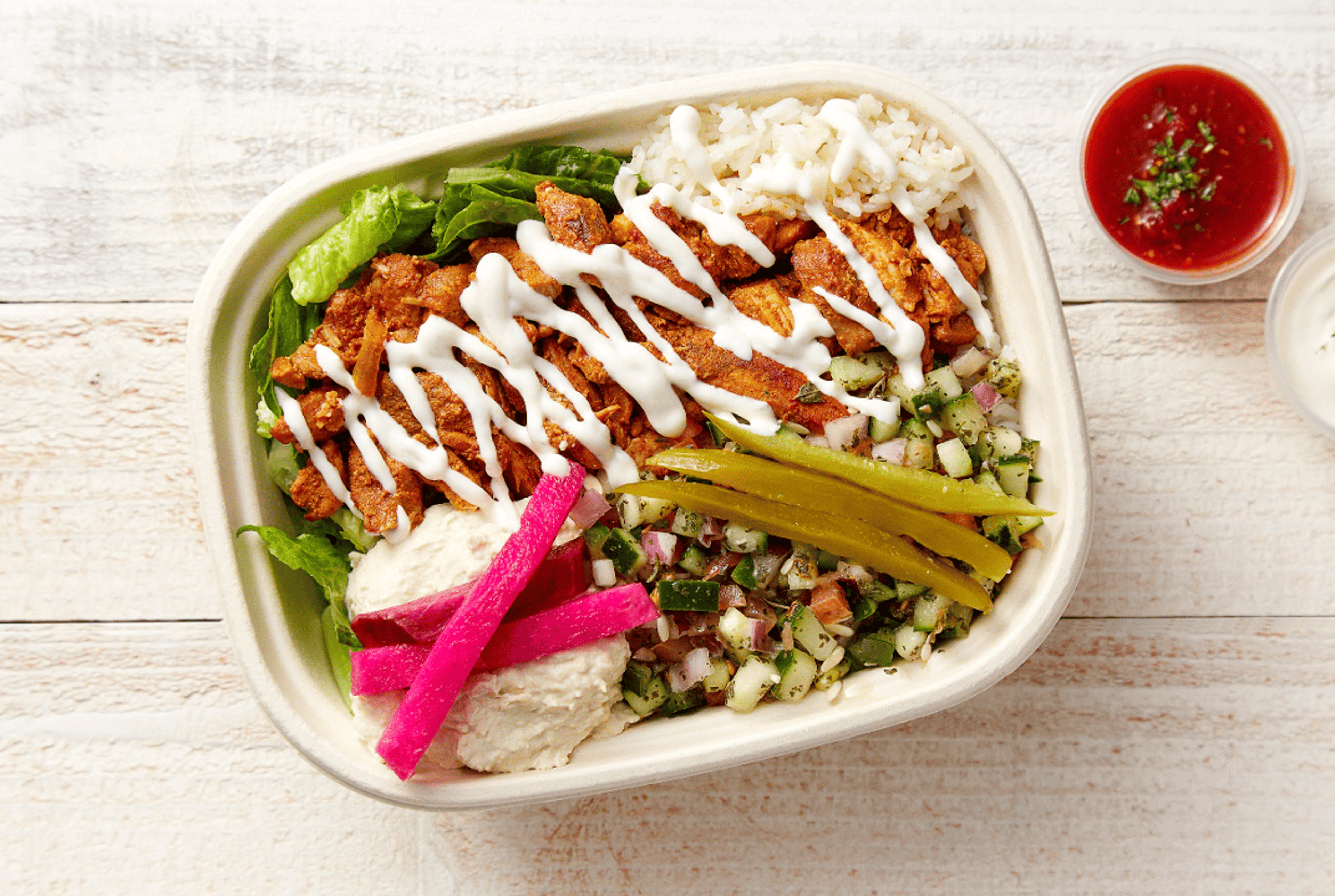 Chicken Shawarma Bowl.