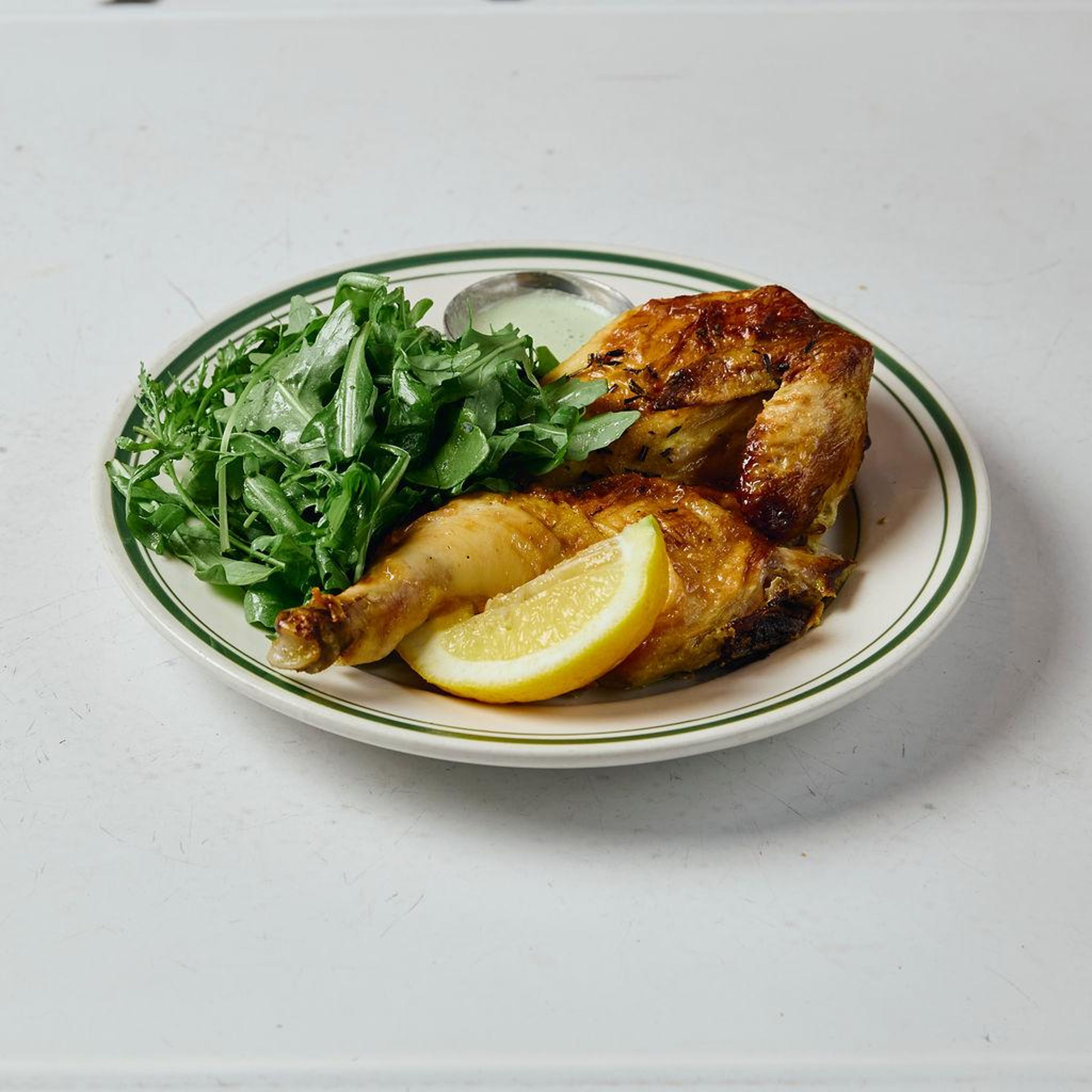 Green Goddess Roast Chicken.