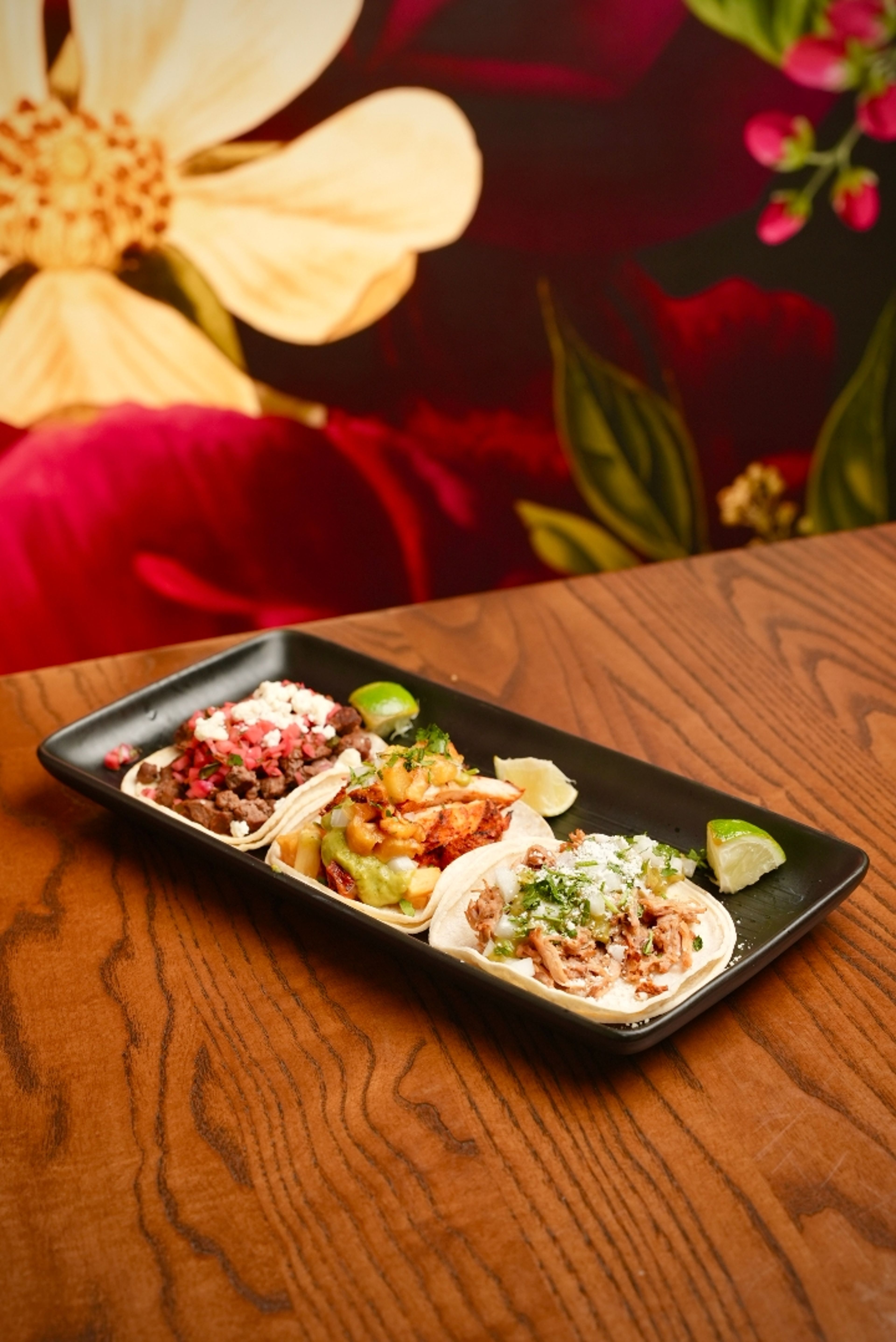 THREE TACOS -  TO GO.