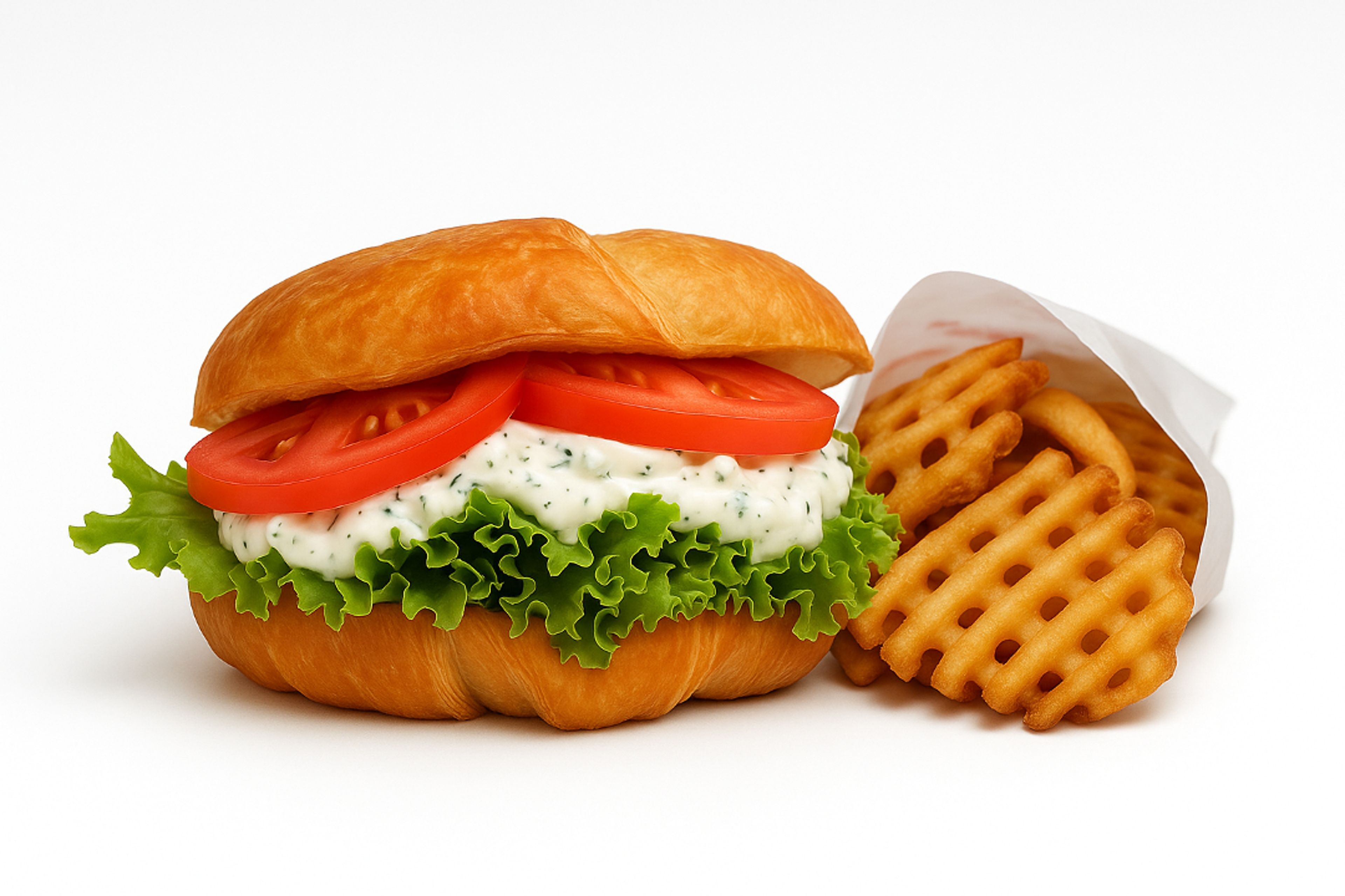 All American Chicken Croissant.