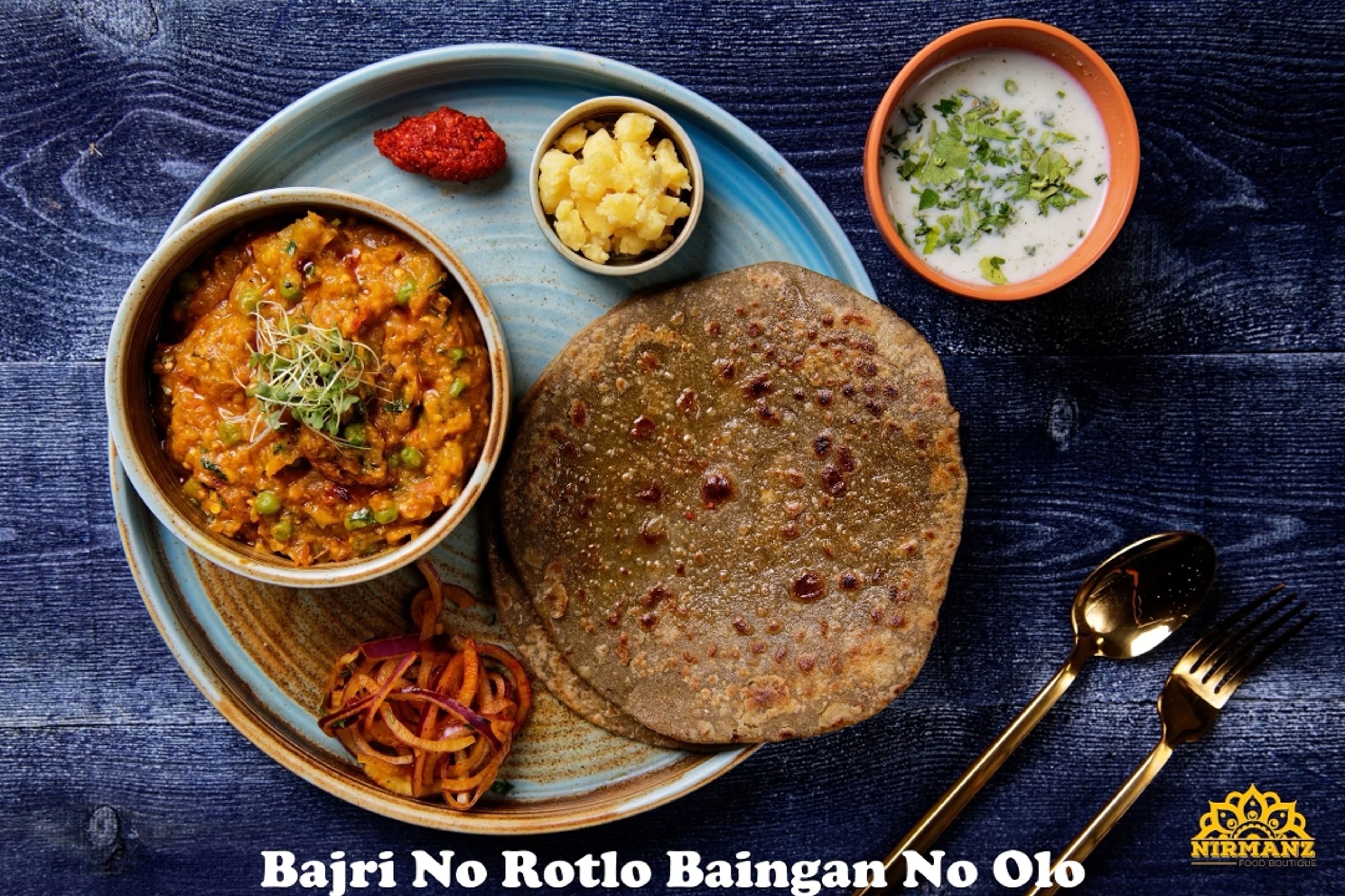 Bajri No Rotlo Baingan No Olo.