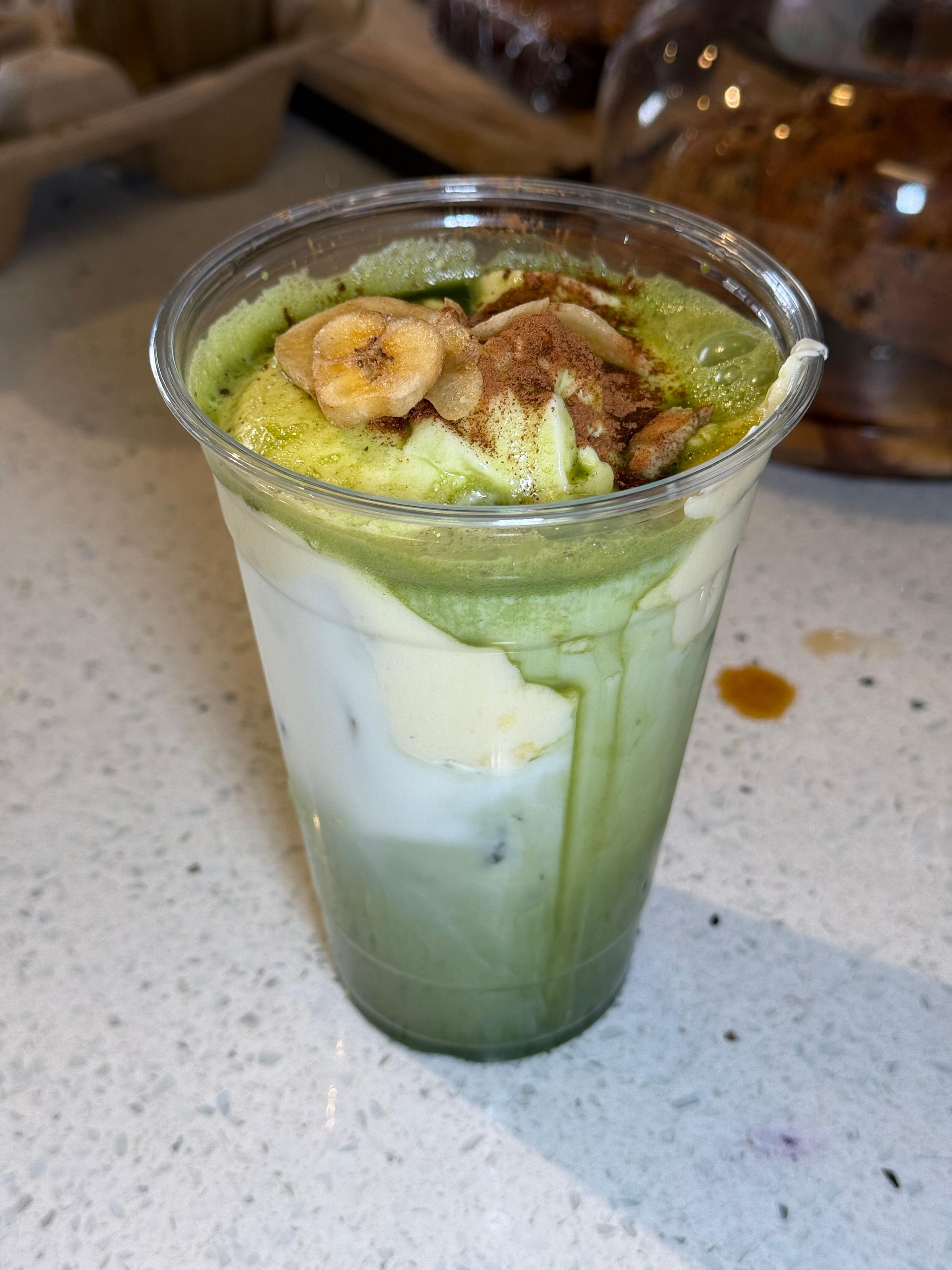 BANANA CREAM MATCHA.