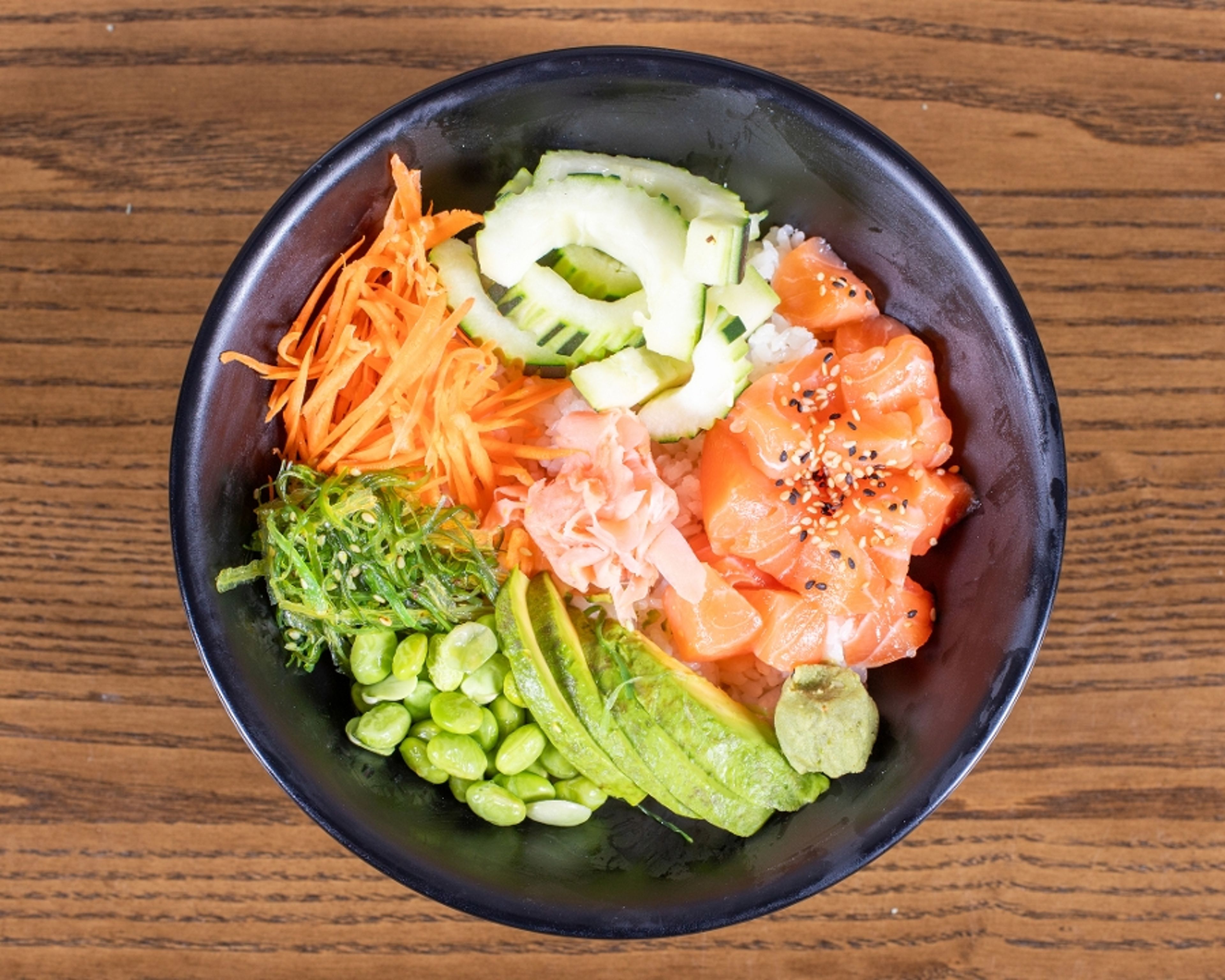 Salmon Poke Bowl.
