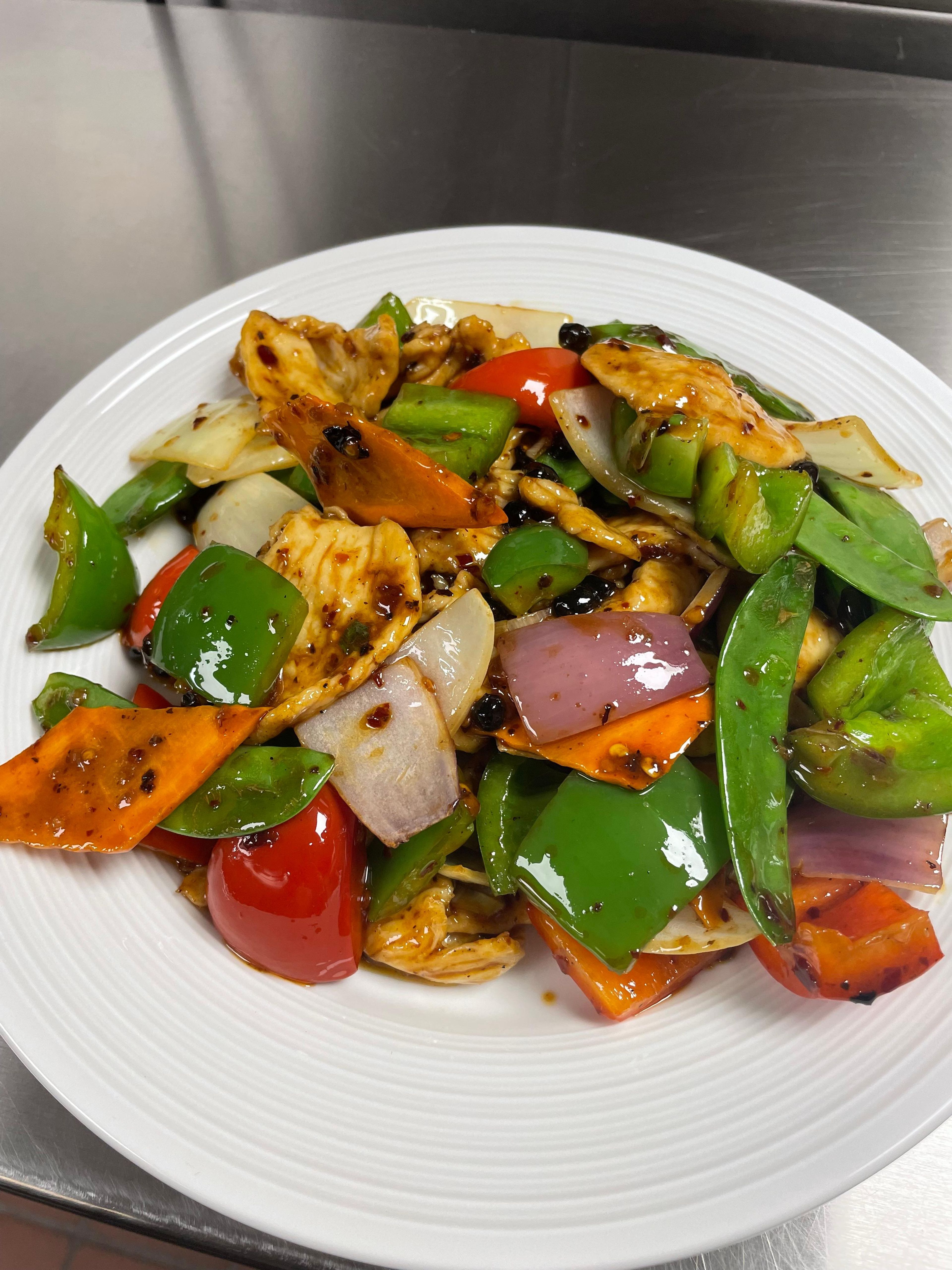 Chicken in Black Bean.